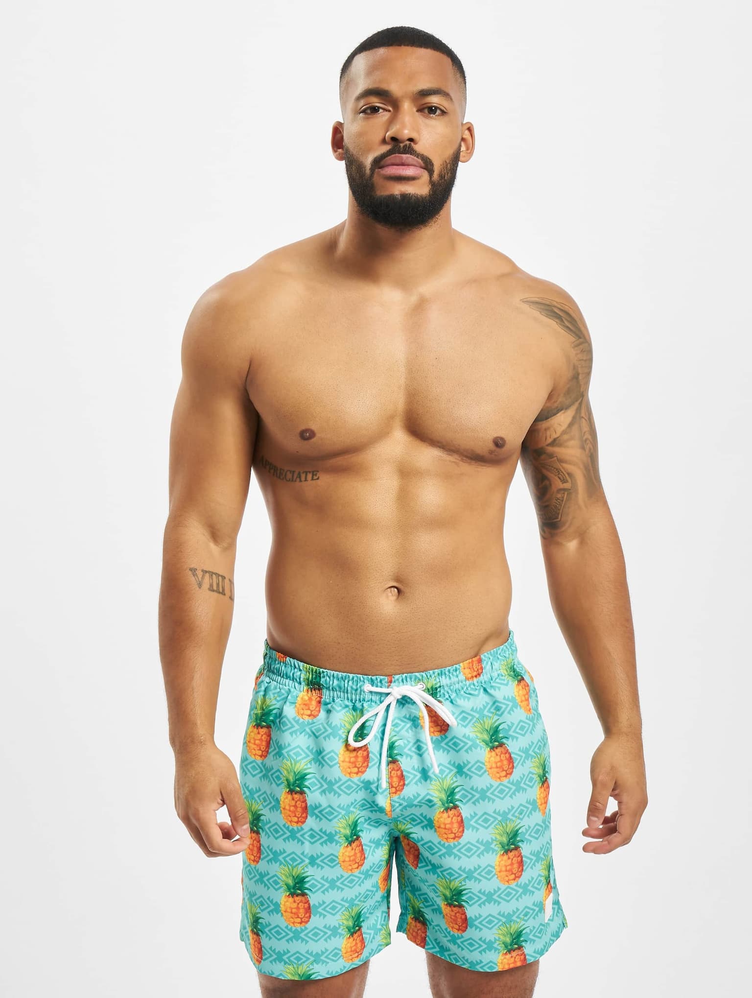 Urban Classics Pattern Swim Short – Bild 3