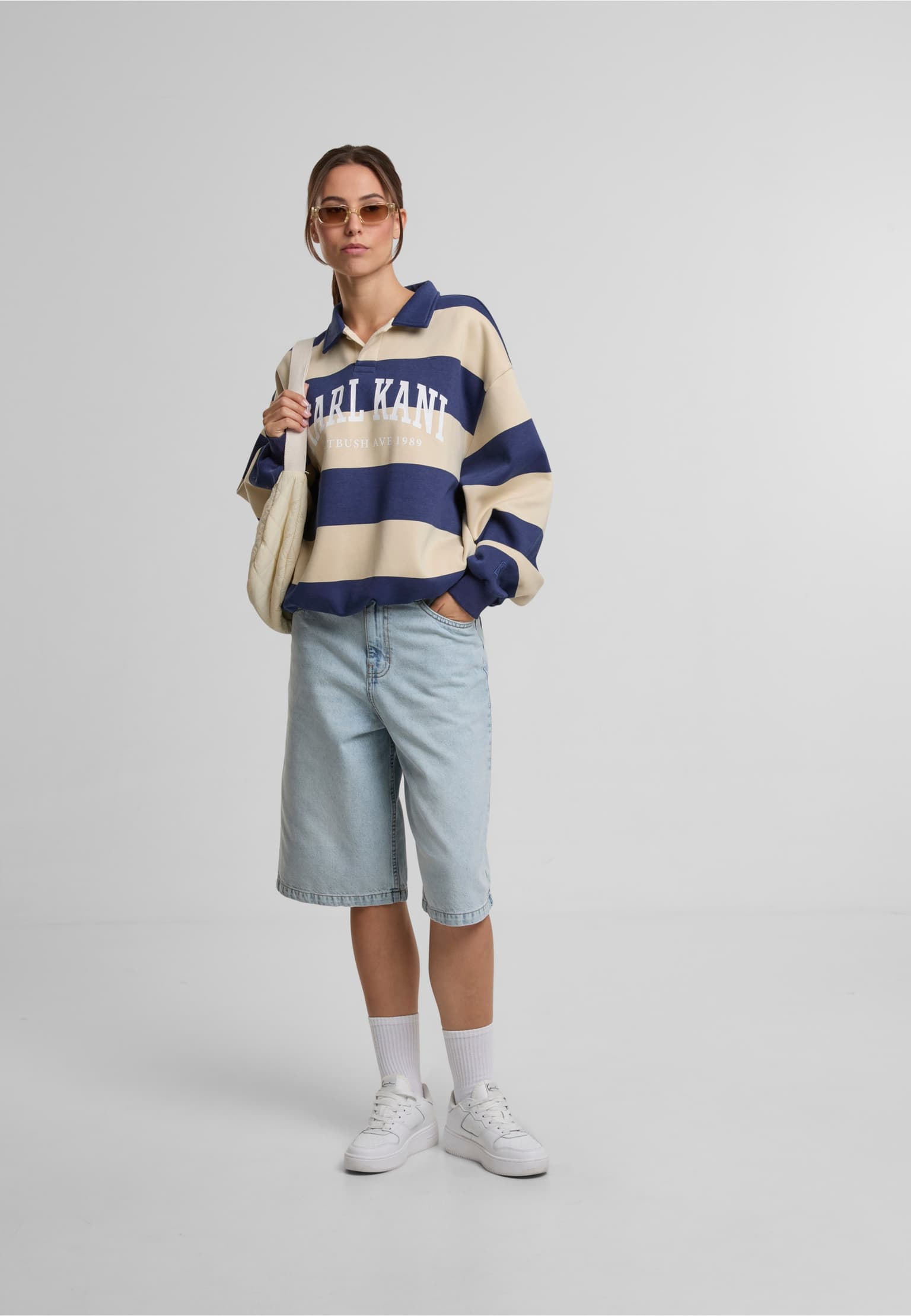 Karl Kani Heritage Stripe Oversized Rugby Shirt – Bild 3