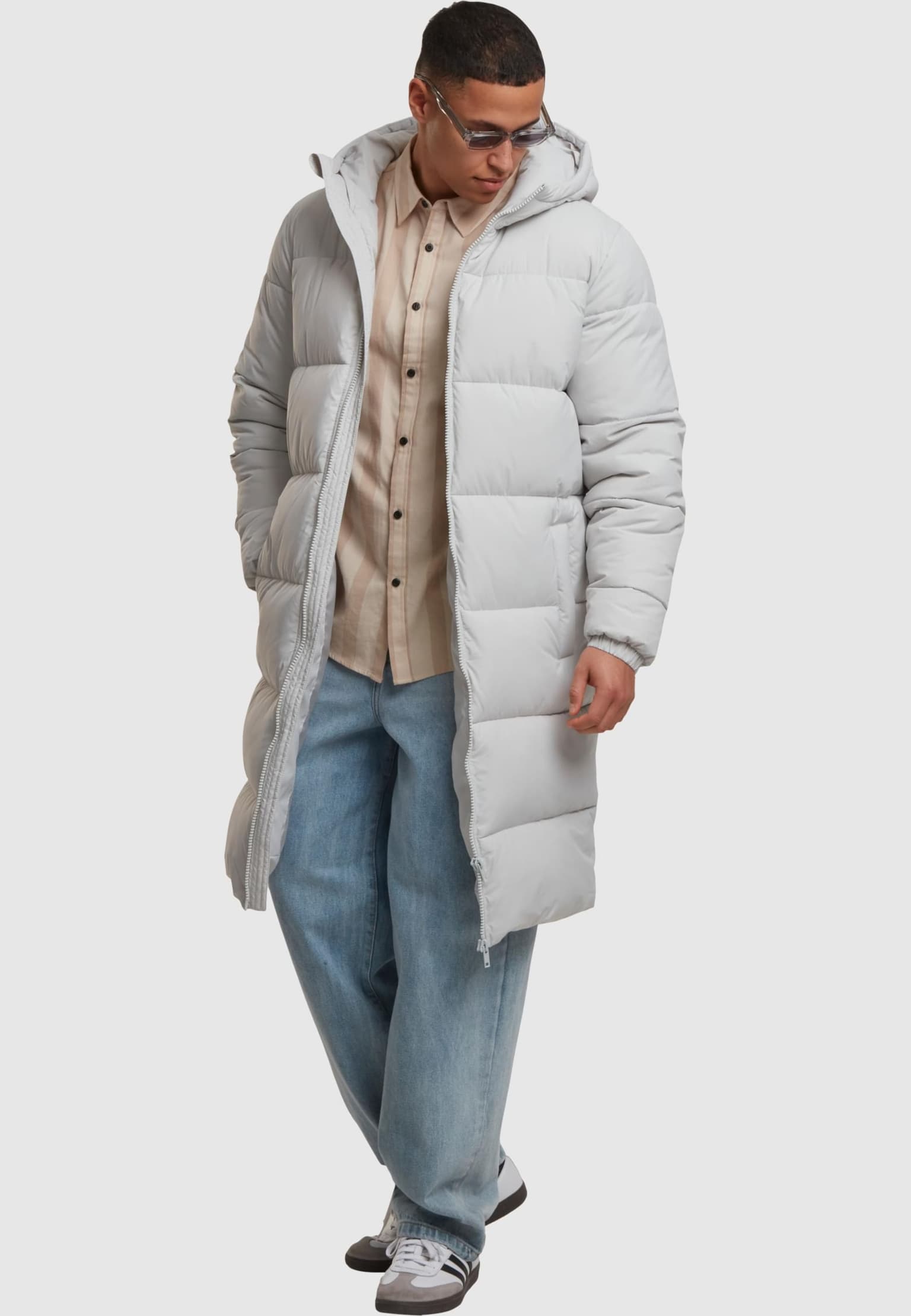 Urban Classics Mens Long Puffer Coat – Bild 4