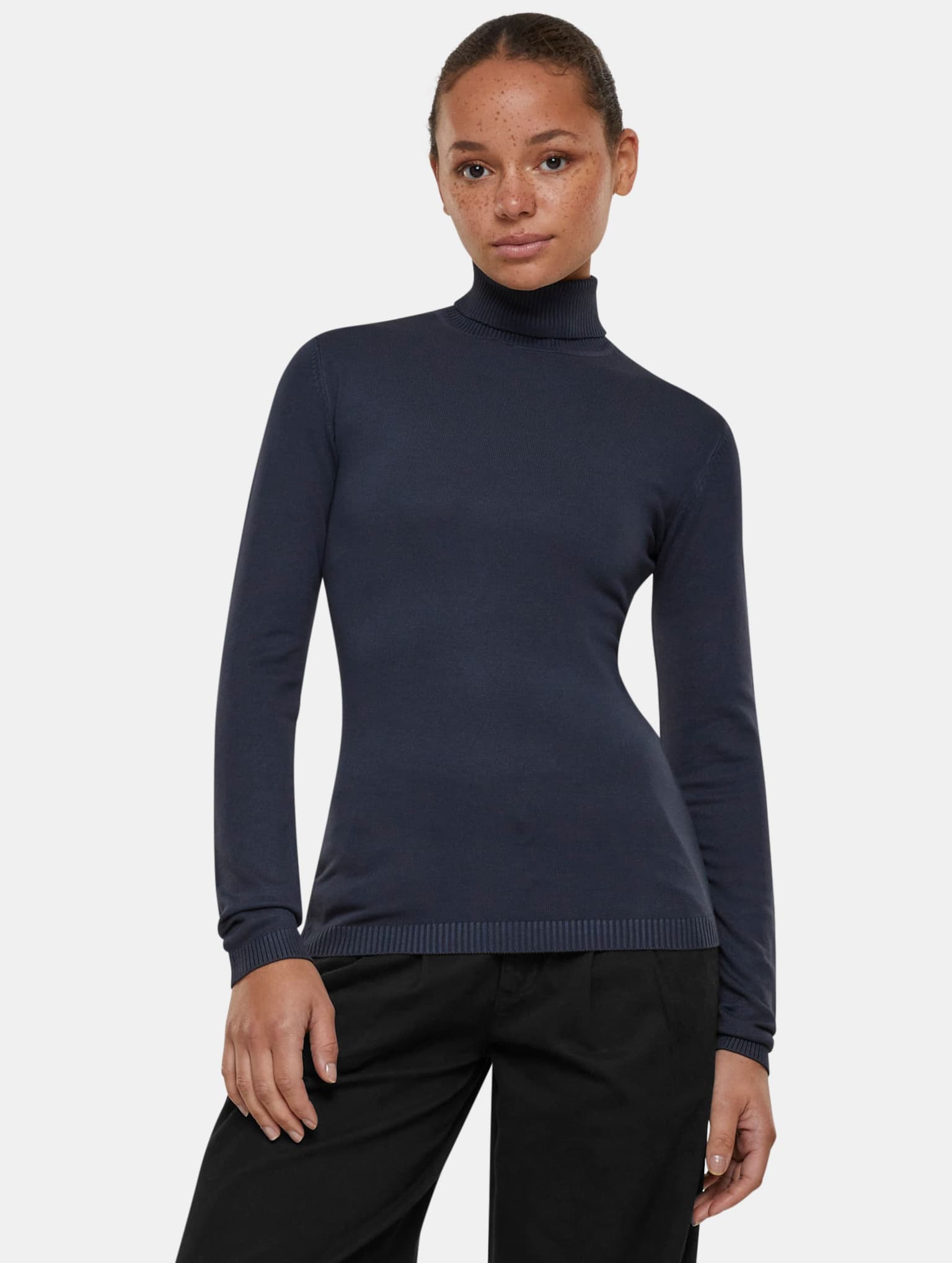 Urban Classics Ladies Knitted Turtleneck Sweater