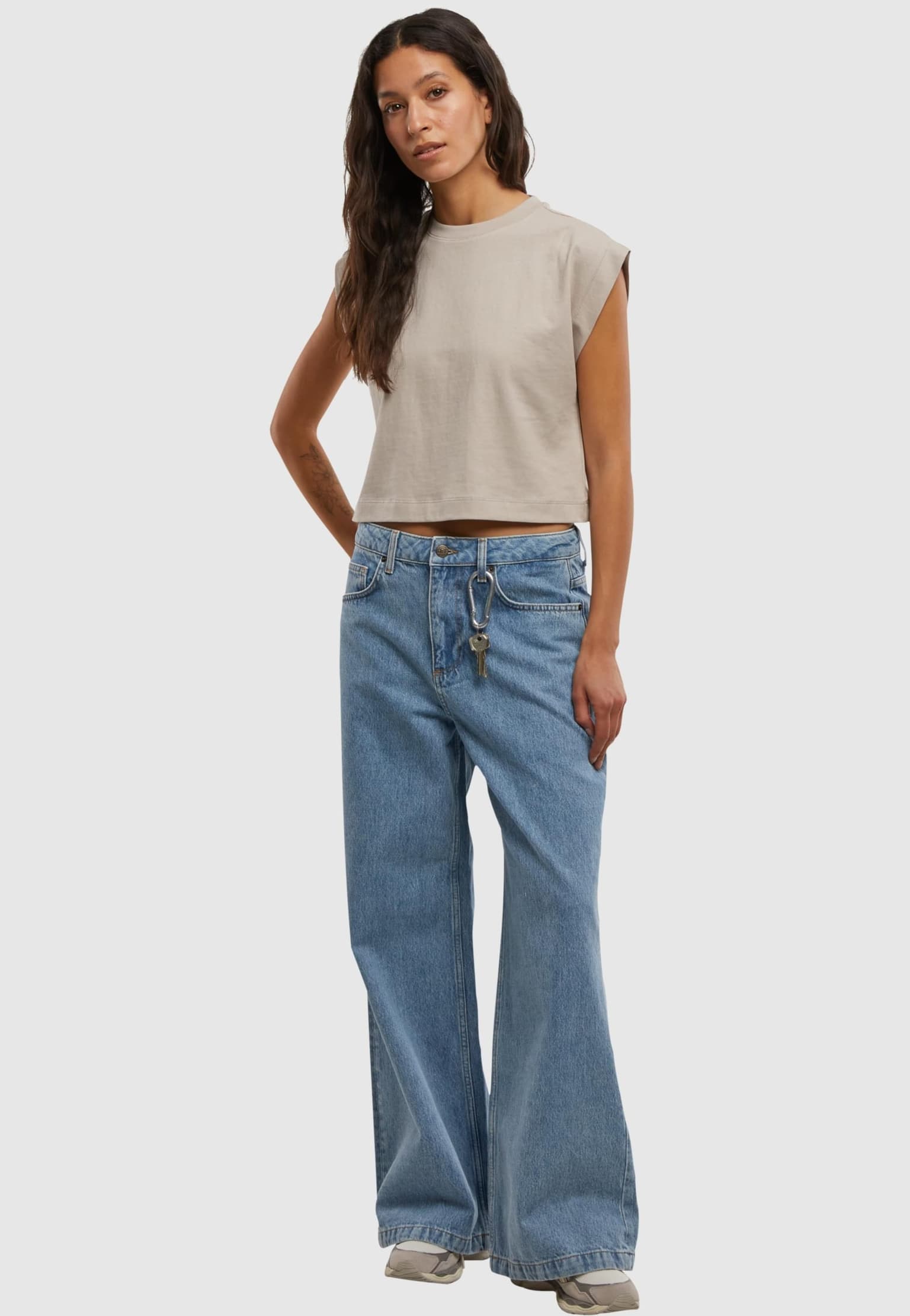 Urban Classics Ladies Oversized Boxy Heavy Tee – Bild 4