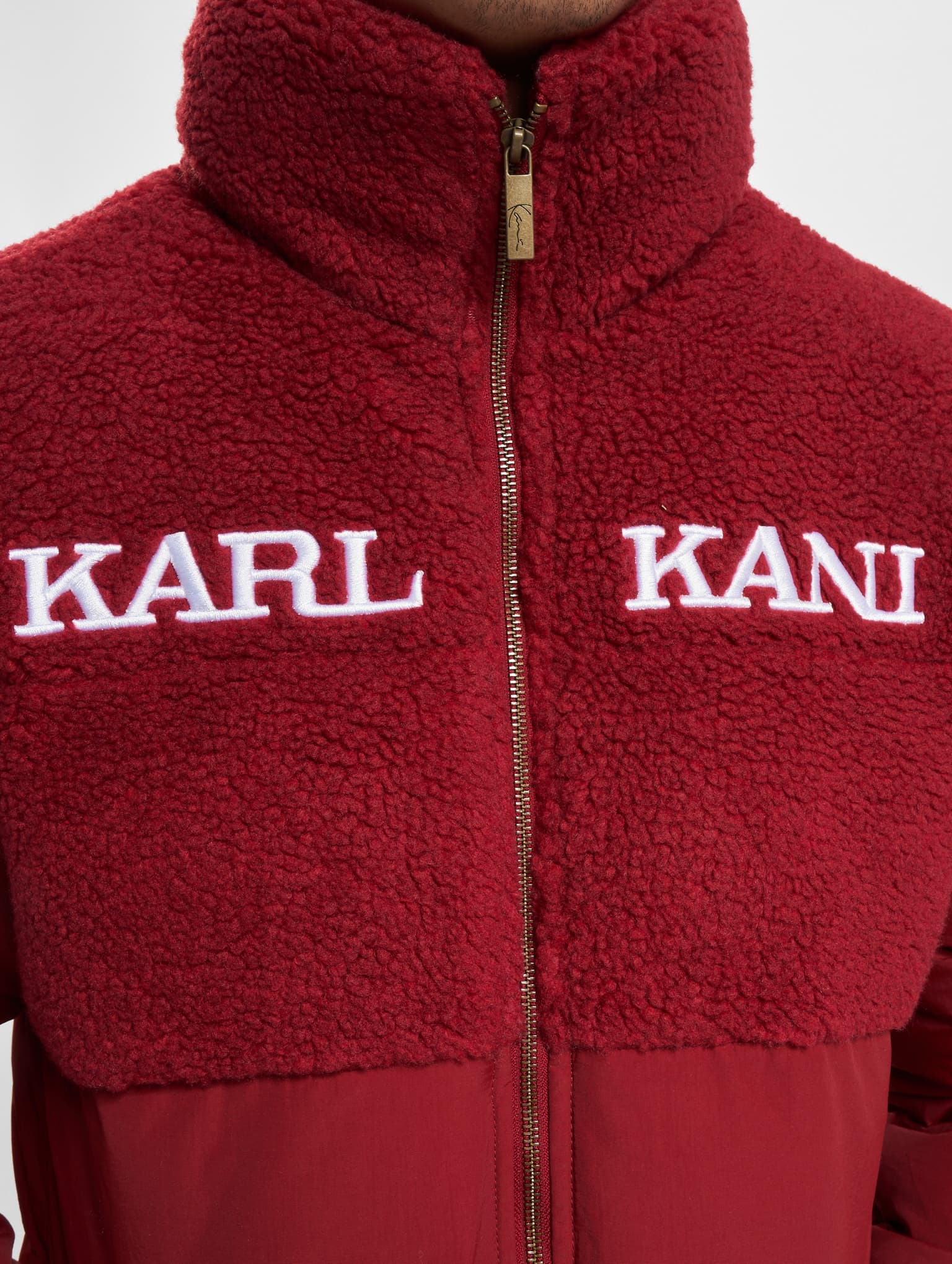 Karl Kani Retro Teddy Puffer Jacket – Bild 4