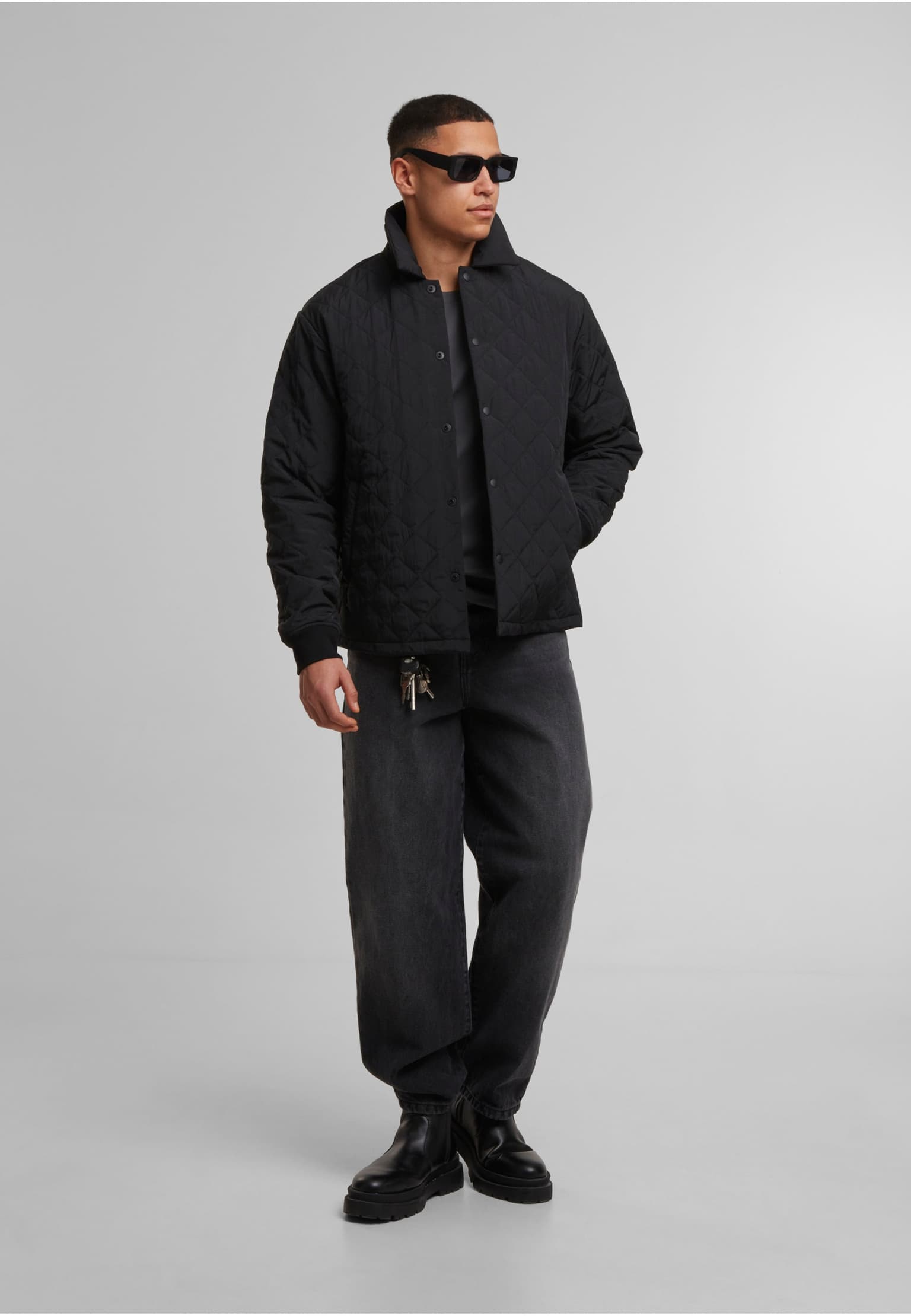 Urban Classics Quilted Overshirt – Bild 3