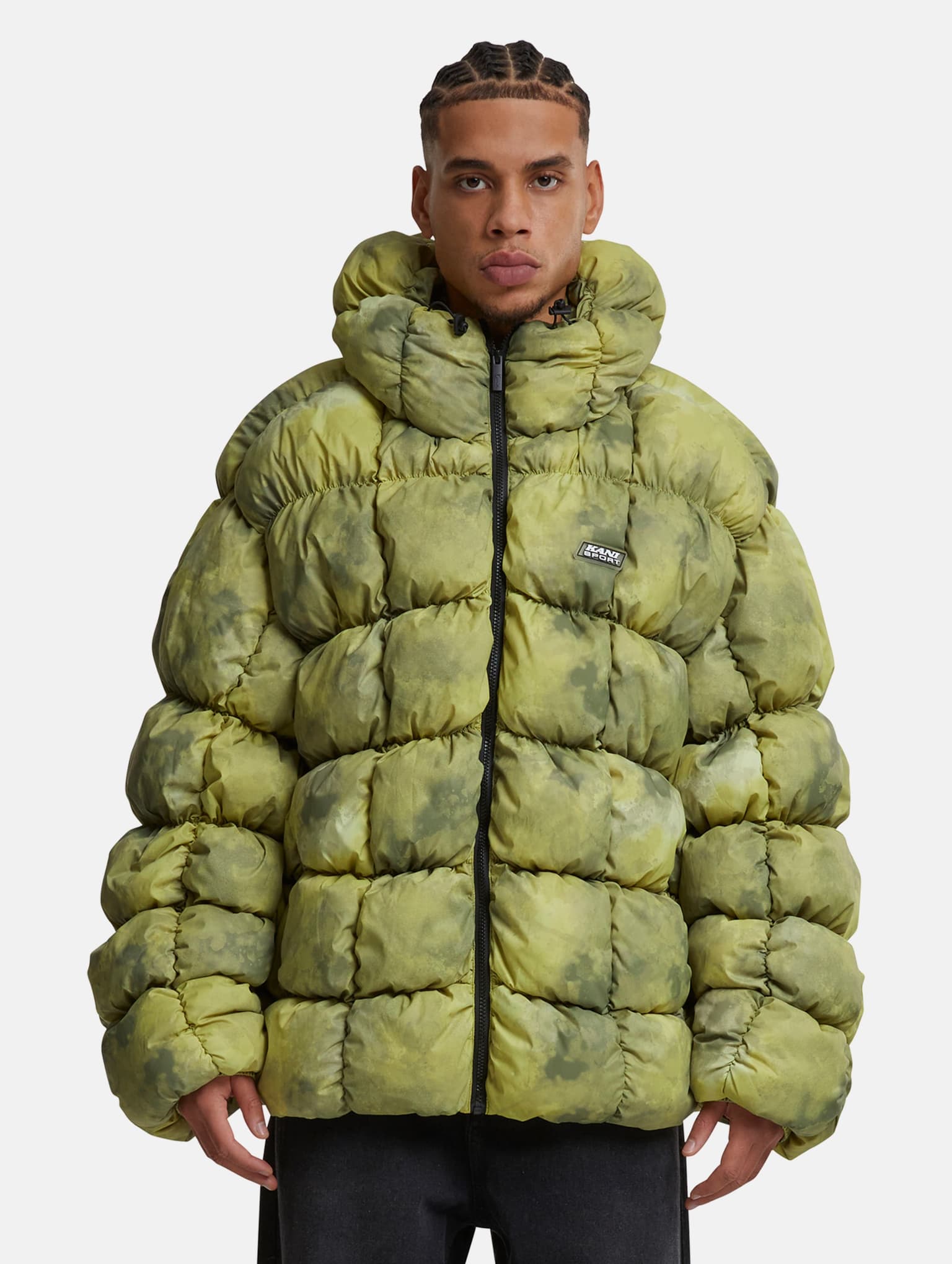 Karl Kani Sport Patch Square Quilted Puffer Jacket – Bild 3