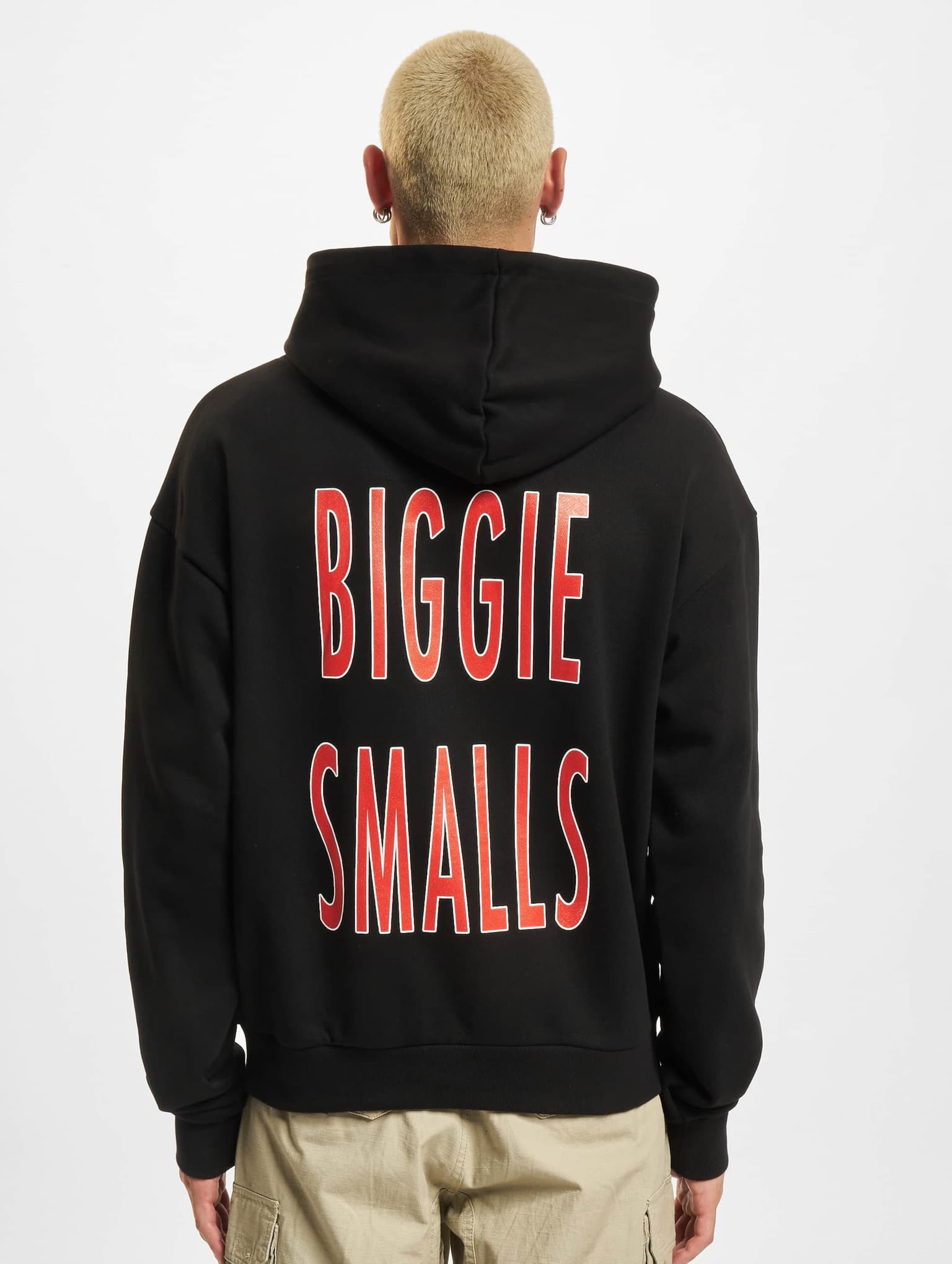 Mister Tee Upscale Biggie Smalls Concrete Heavy Oversize Hoody – Bild 4