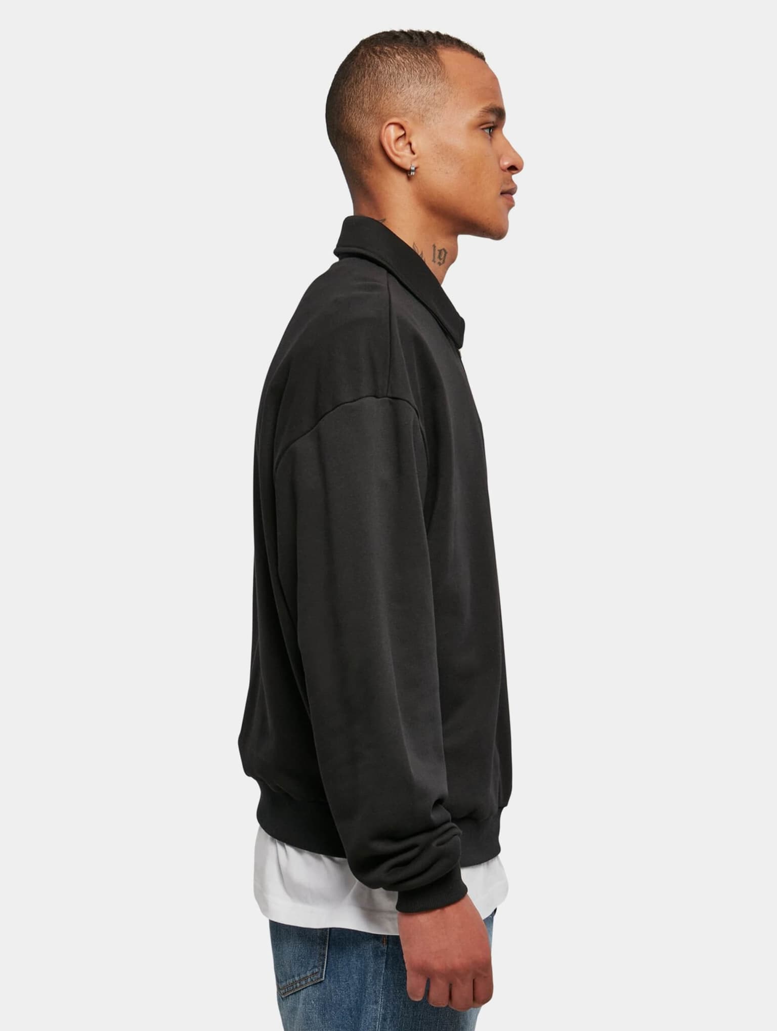 Urban Classics Shirt Collar Crew – Bild 4
