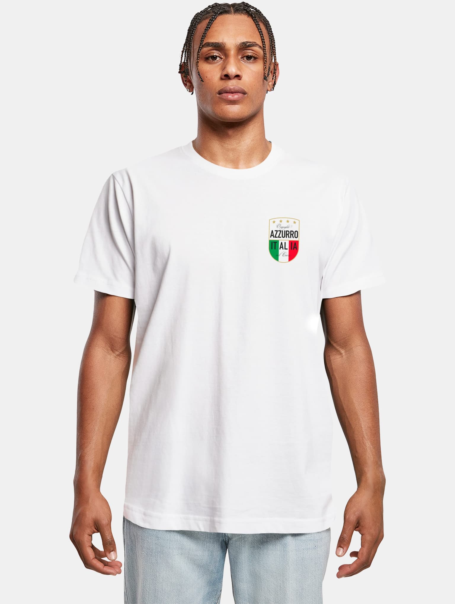 Mister Tee Azurro Italia Crest