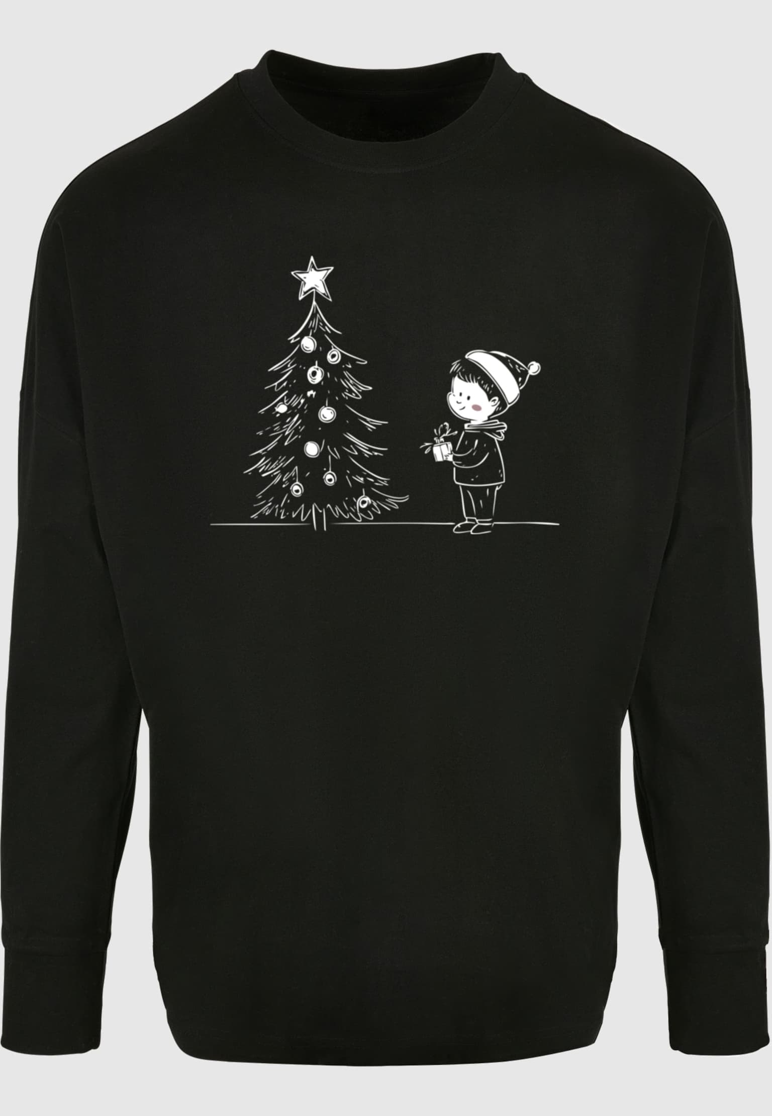 Merchcode Christmas Cute Kid Longsleeve – Bild 3