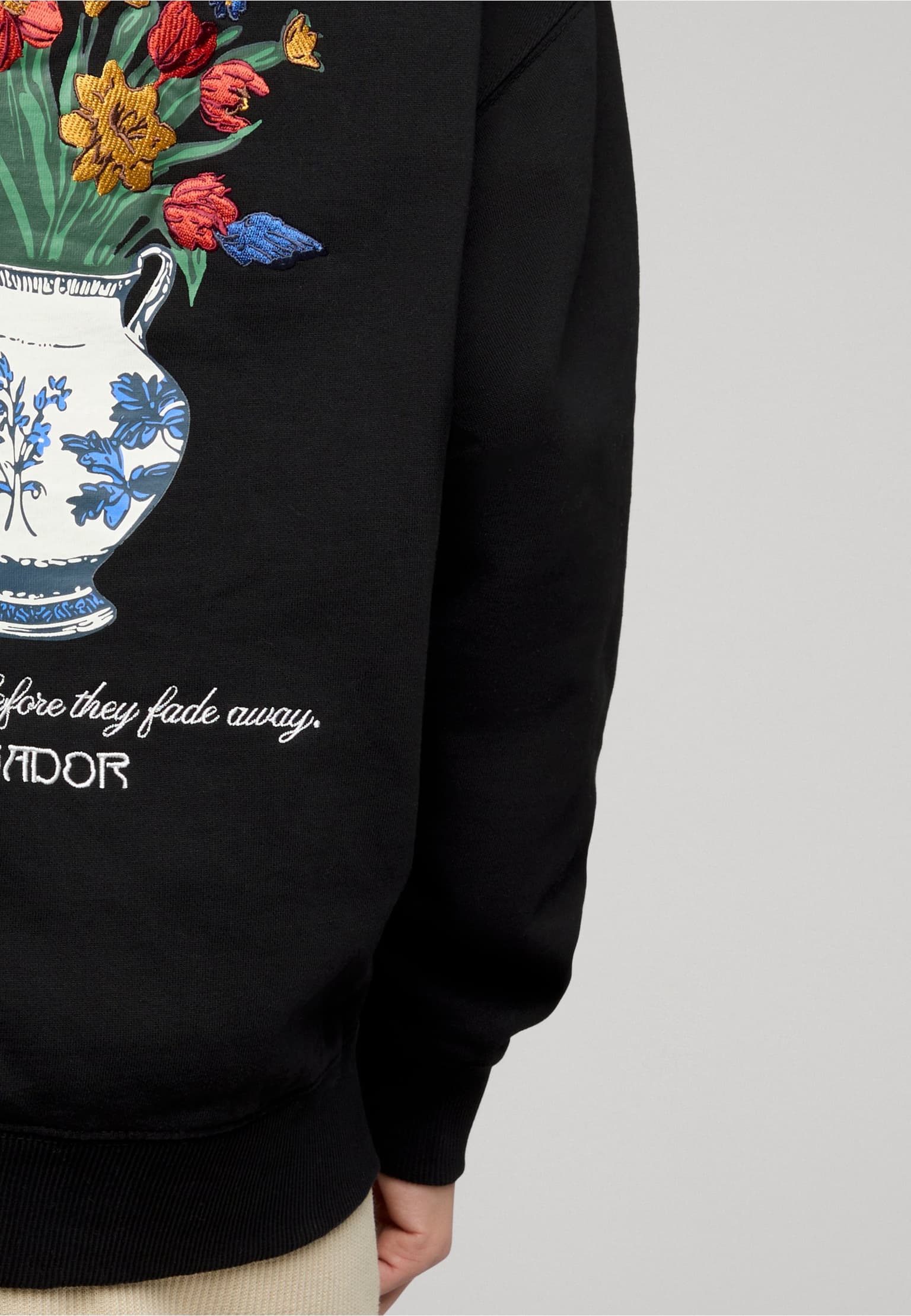 PEGADOR Modra Oversized Hoodie – Bild 4