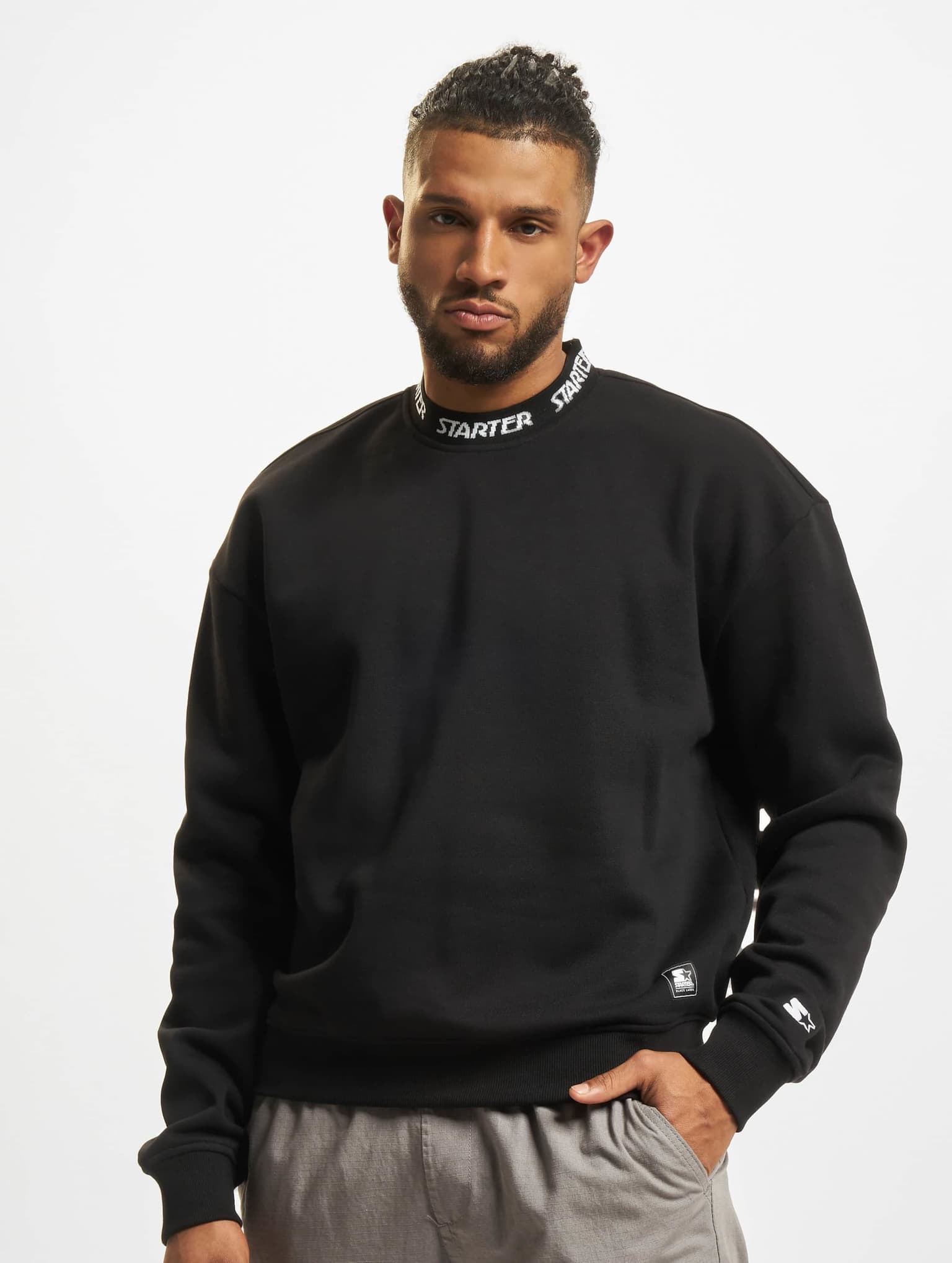 Starter Black Label Jaquard Rib Crewneck – Bild 3