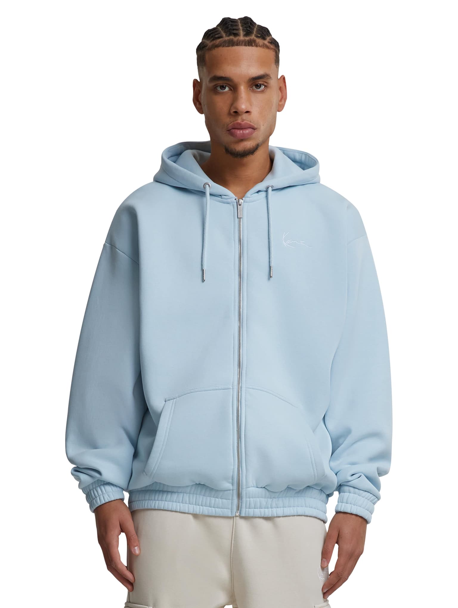 Karl Kani Authentic Star Logo OS Full Zip Hoodie – Bild 4