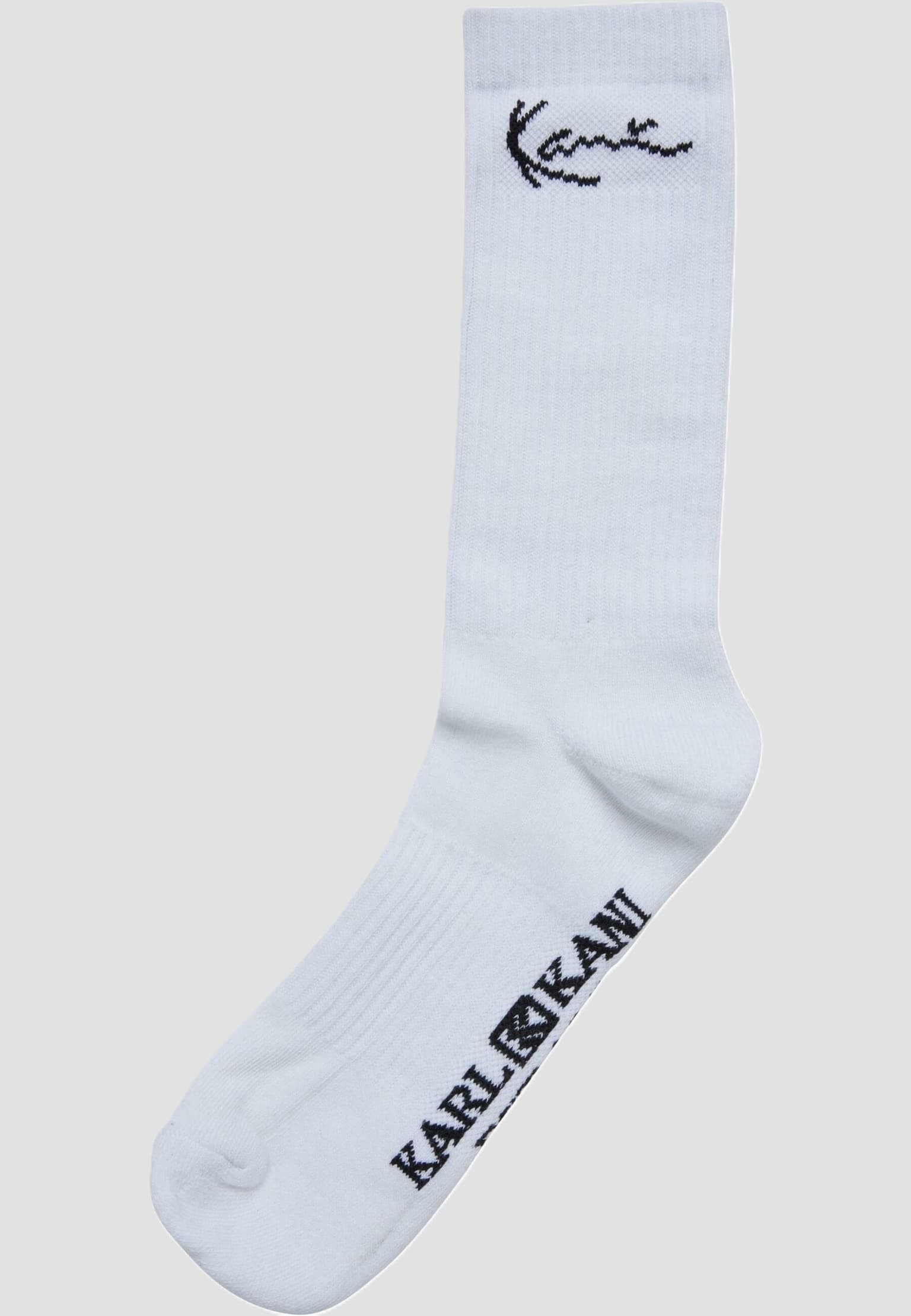 Karl Kani Signature Three Pack Socks sand/light/mint/white – Bild 2