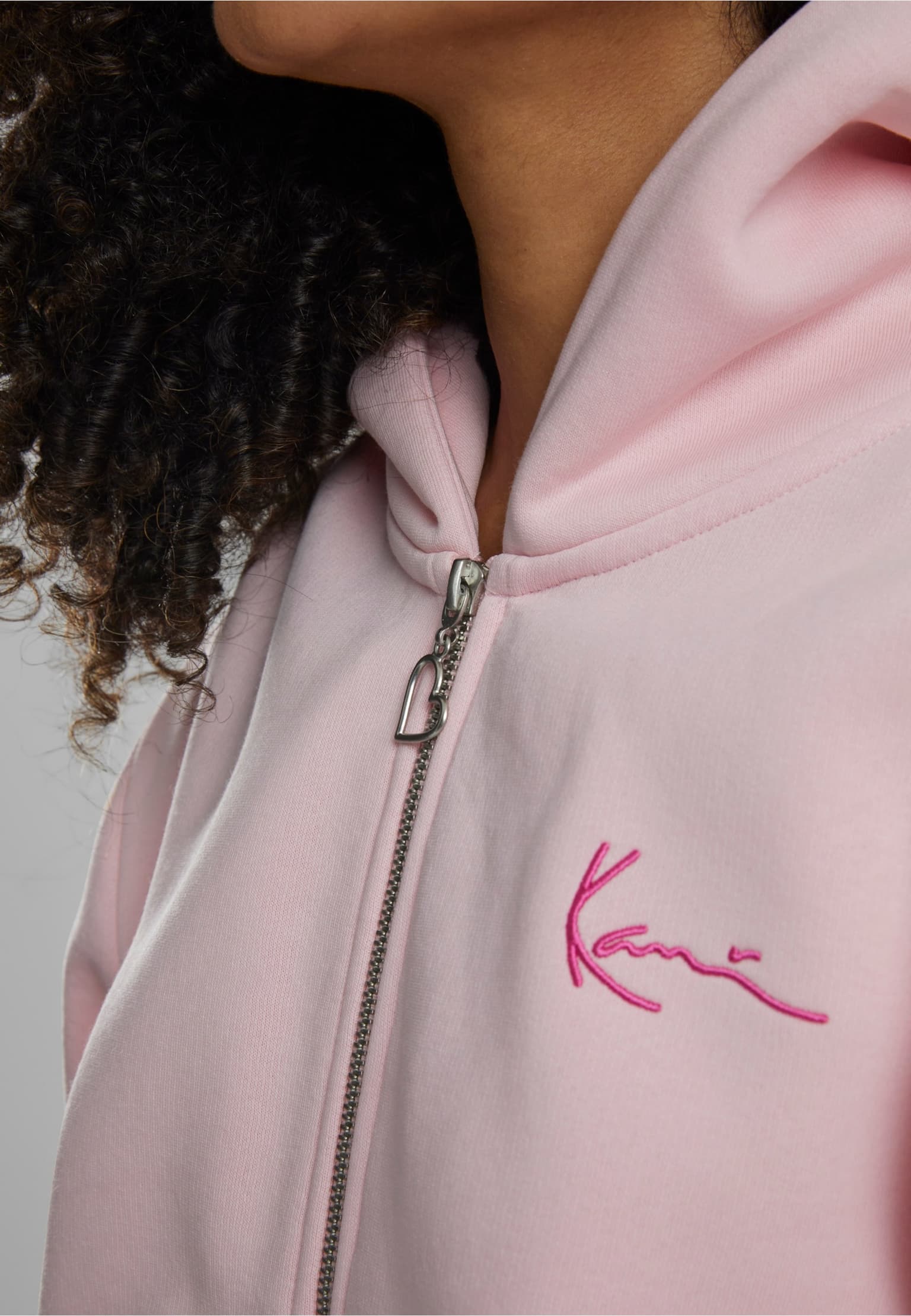 Karl Kani Signature Heart Cross Backprint Zip Hoodie – Bild 4