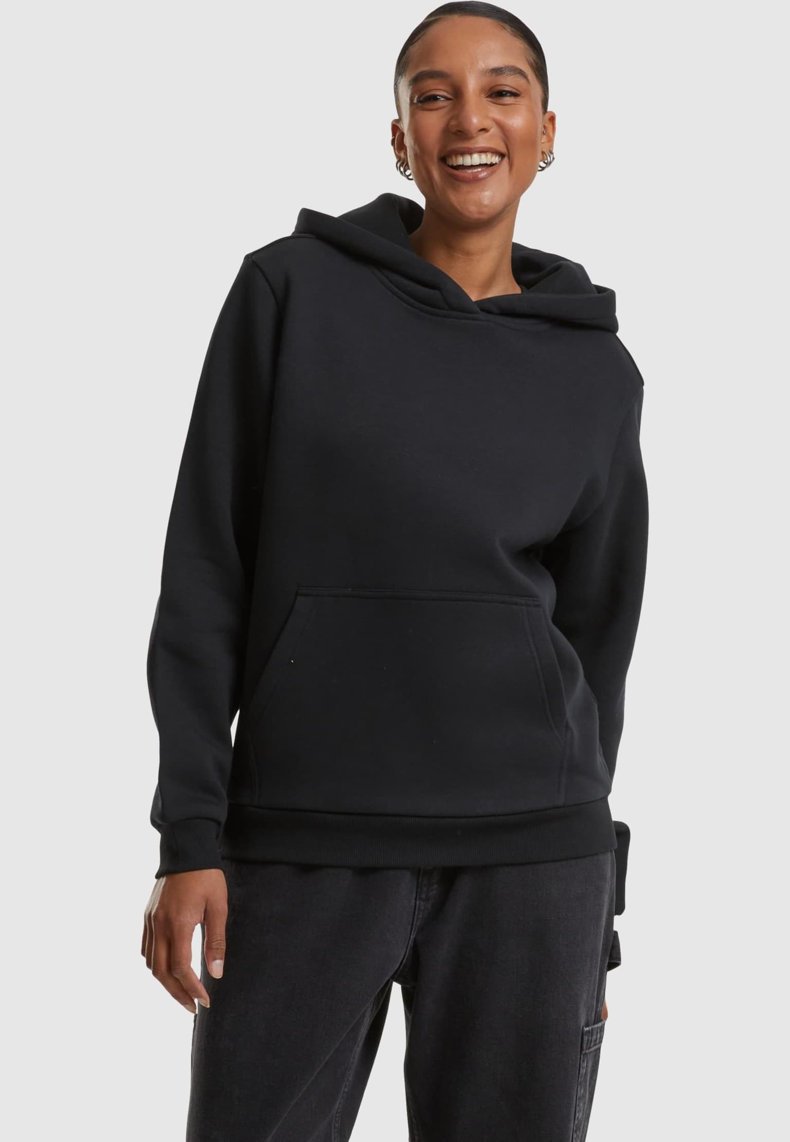 Urban Classics Ladies Fluffy Hoodie – Bild 3