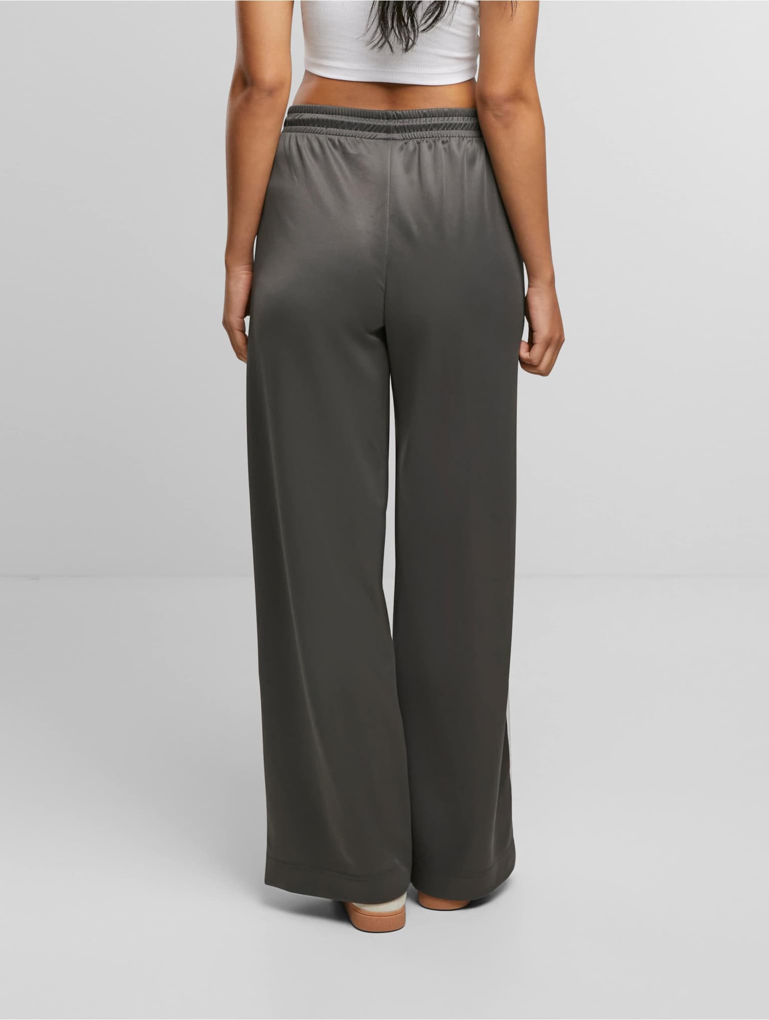 Urban Classics Ladies Wide Leg Track Pants – Bild 2