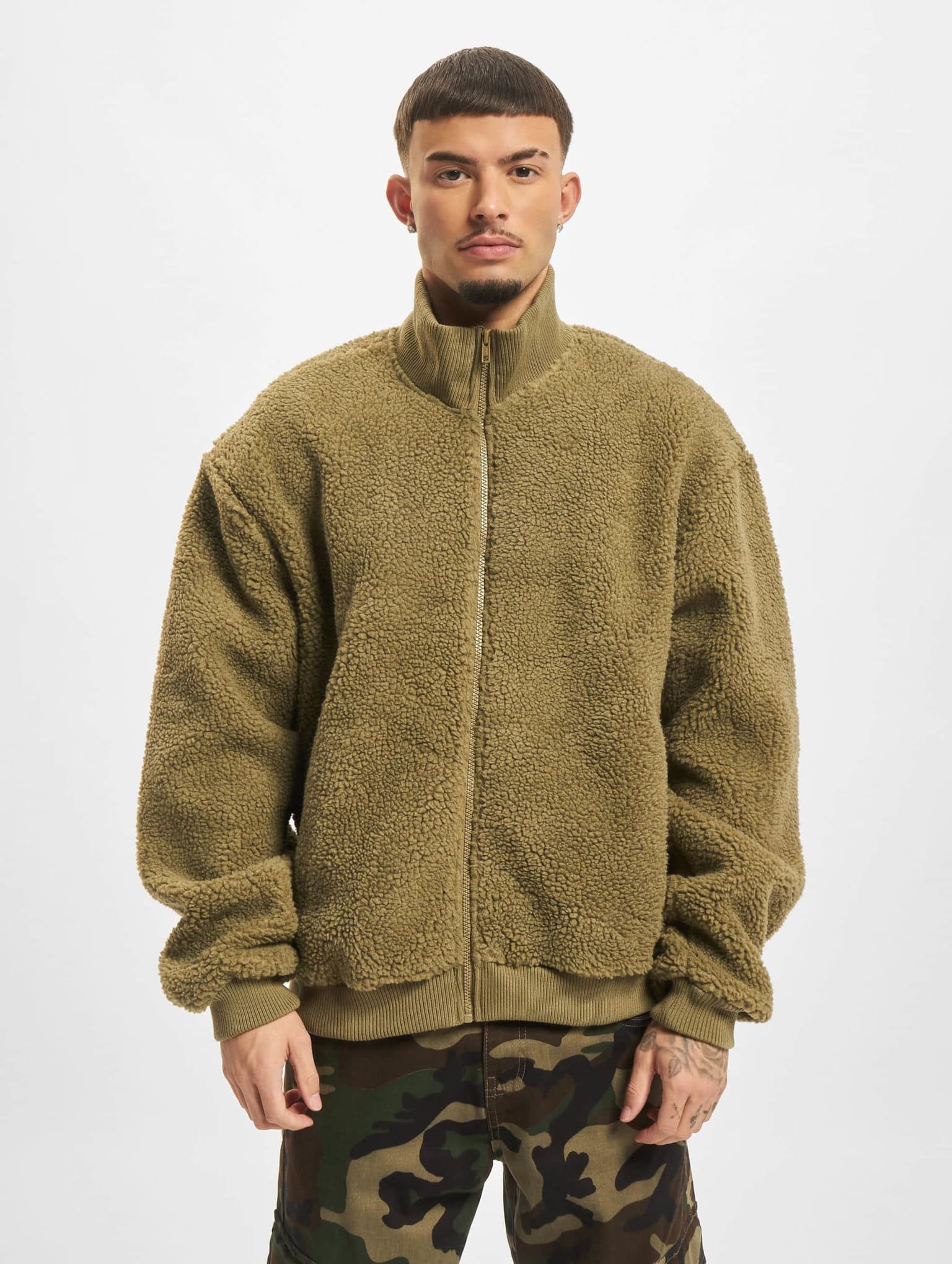 Urban Classics Boxy Sherpa Jacket – Bild 3