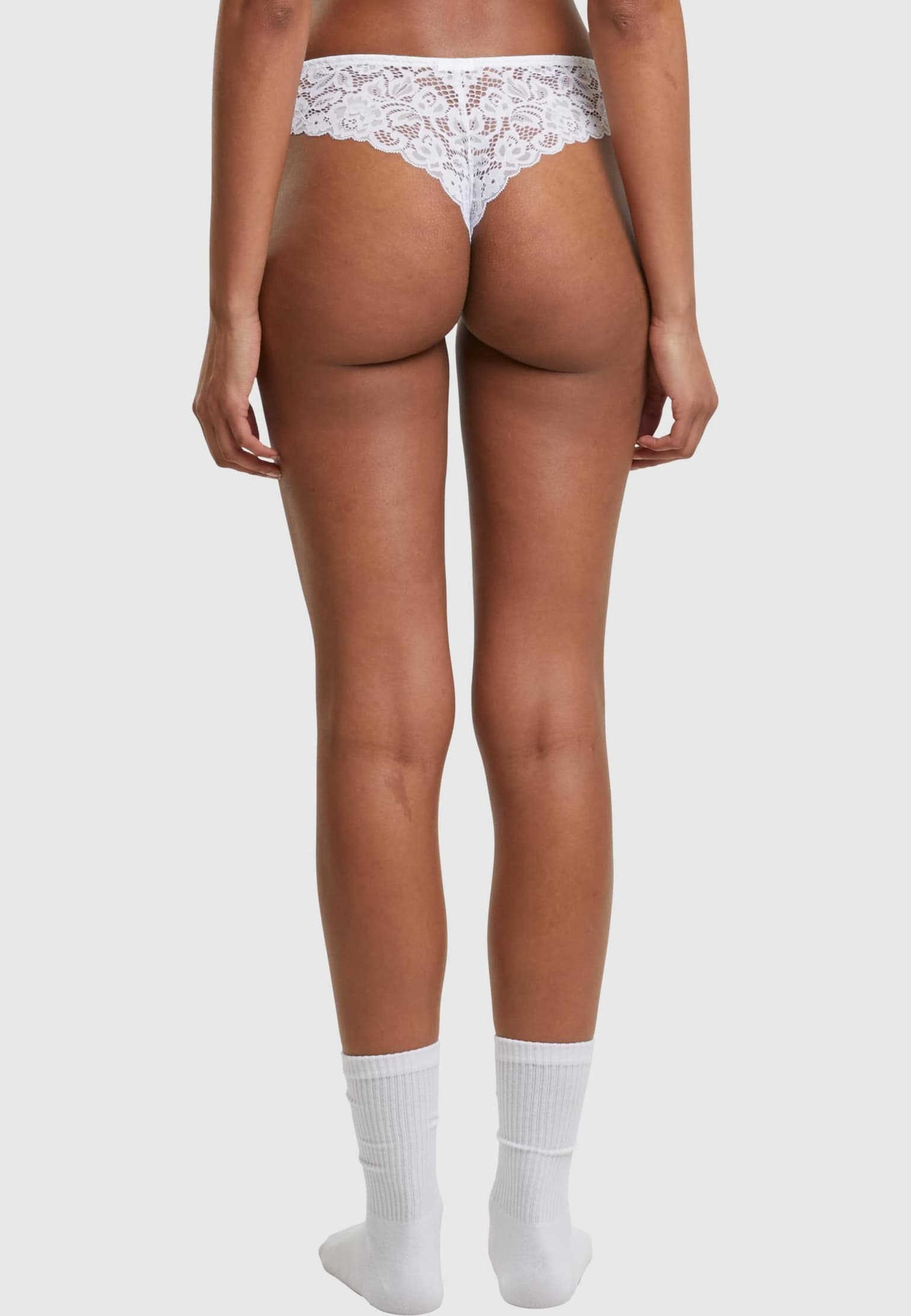 Urban Classics Ladies Lace Brazilian 3-Pack – Bild 3