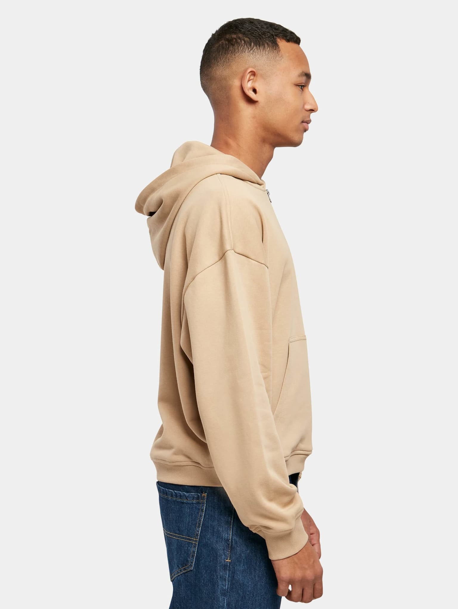 Urban Classics Boxy Zip Hoody – Bild 4