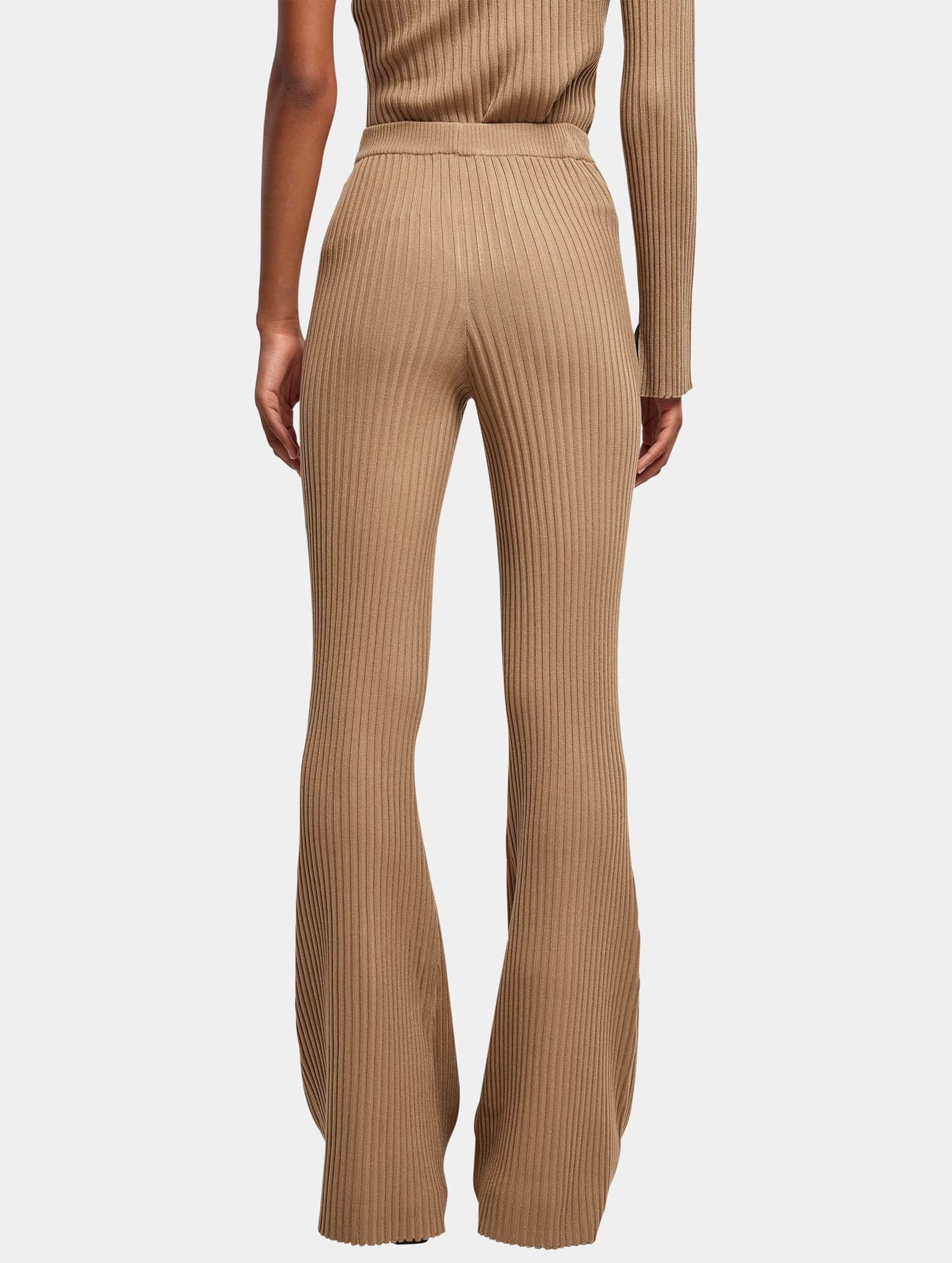 Urban Classics Ladies Flared Rib Knit Leggings – Bild 2
