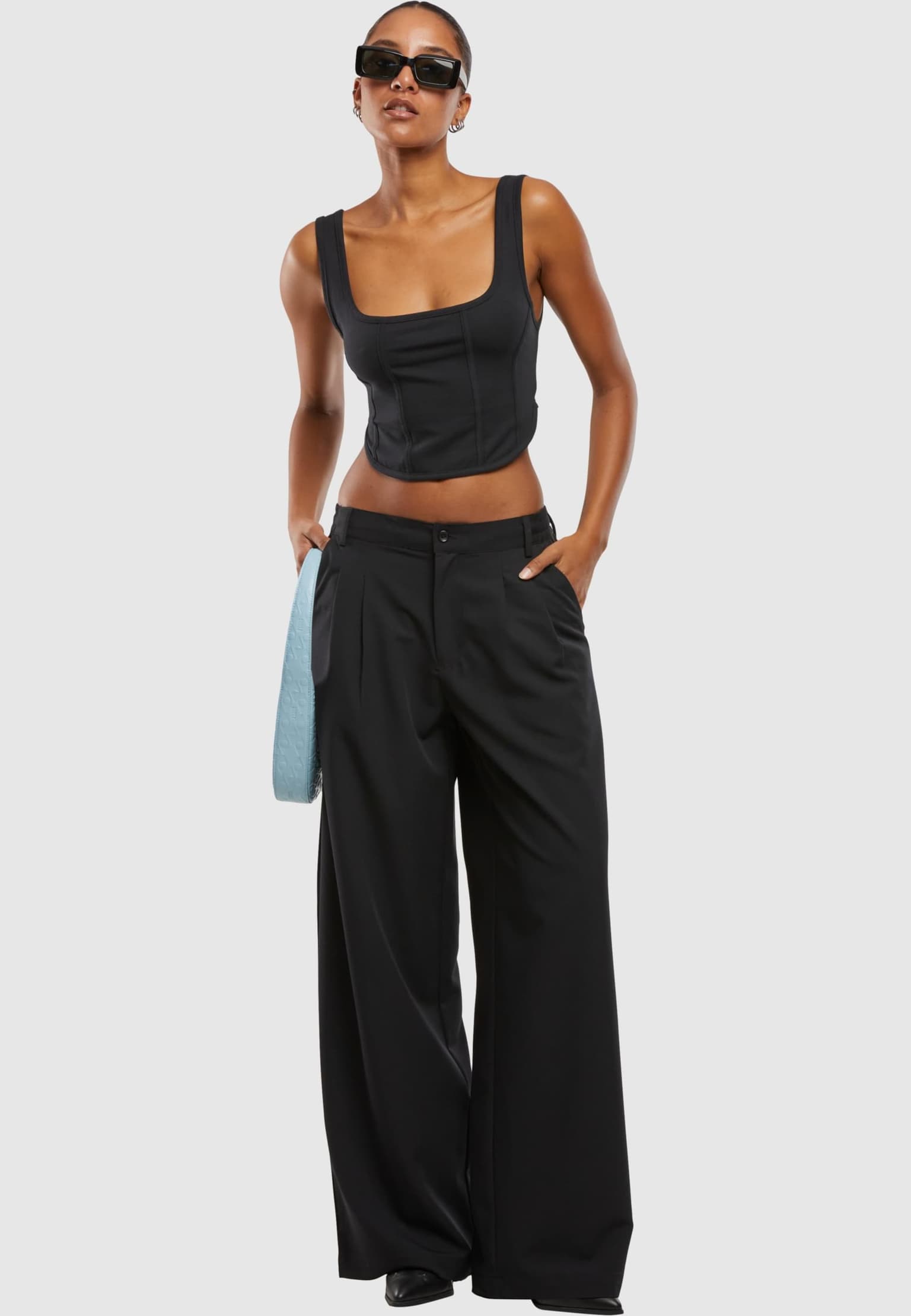 Urban Classics Ladies Jersey Corsage Top – Bild 4