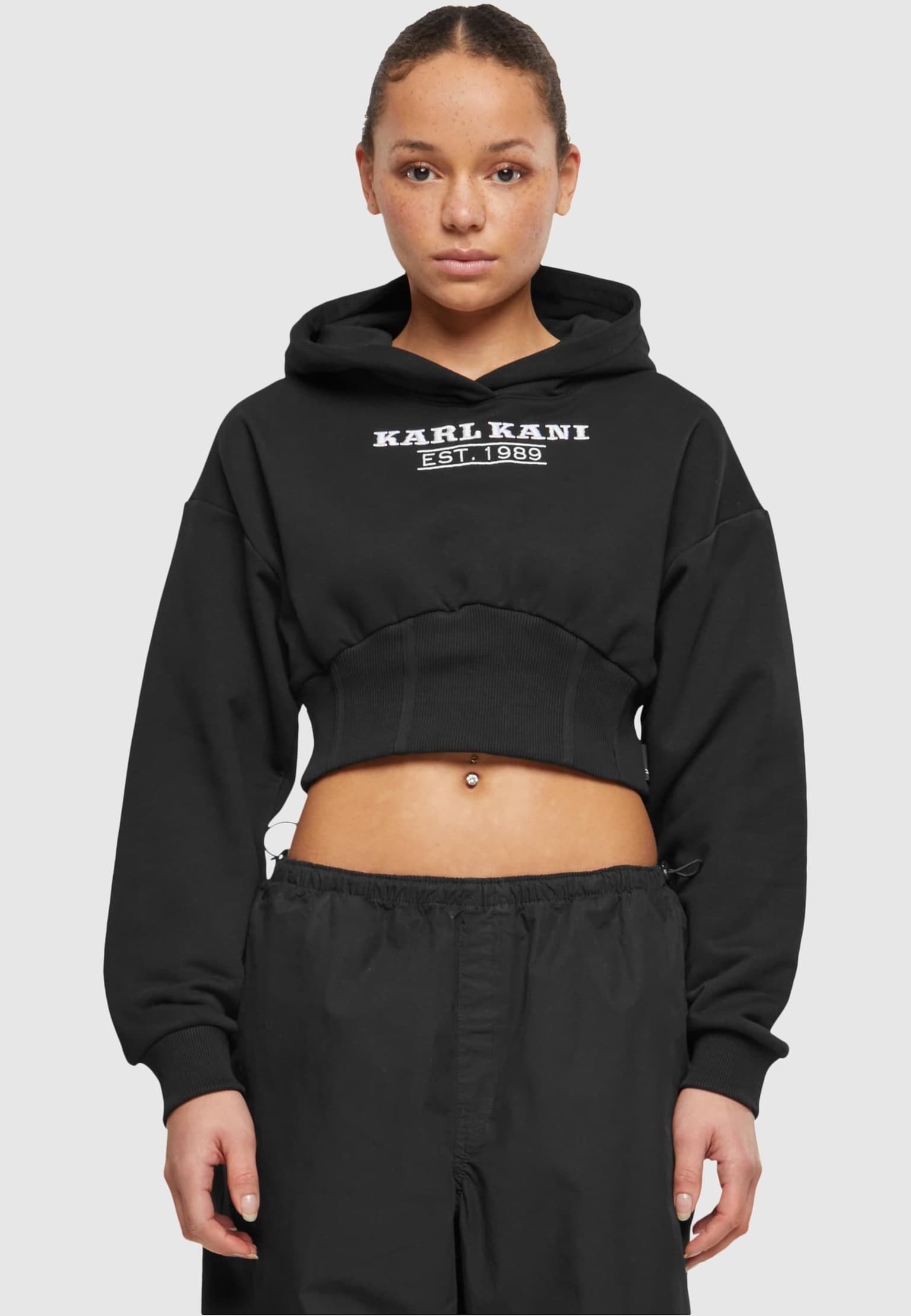 Karl Kani KK Woven Signature Corset Hoodie