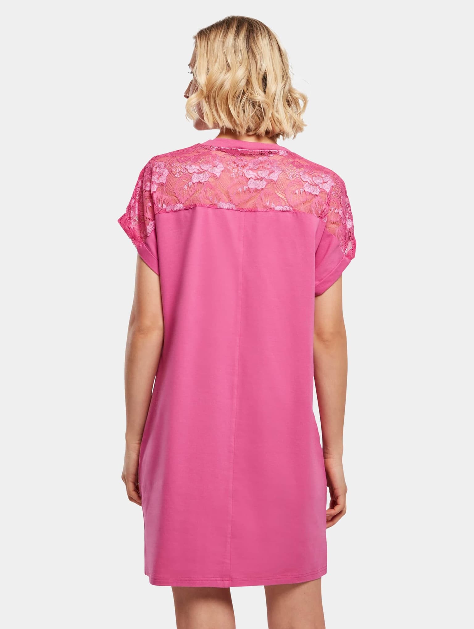 Urban Classics Ladies Lace Tee Dress – Bild 2
