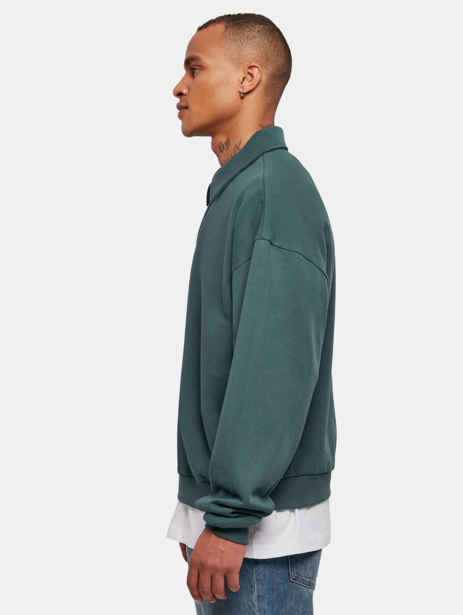 Urban Classics Shirt Collar Crew – Bild 3