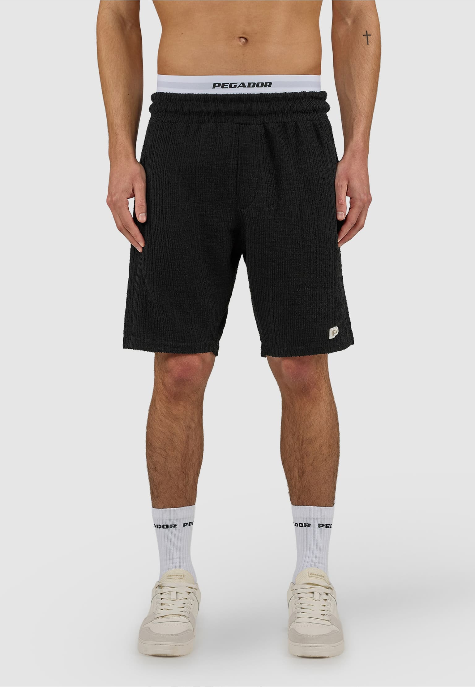 PEGADOR Libco Structured Knit Short