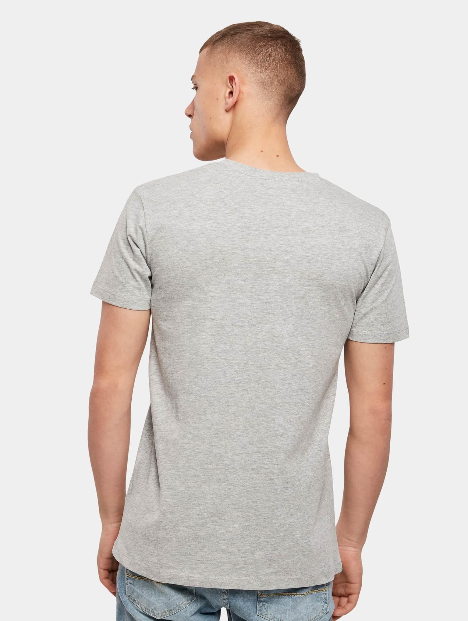 Build Your Brand Light T-Shirt V-Neck – Bild 2