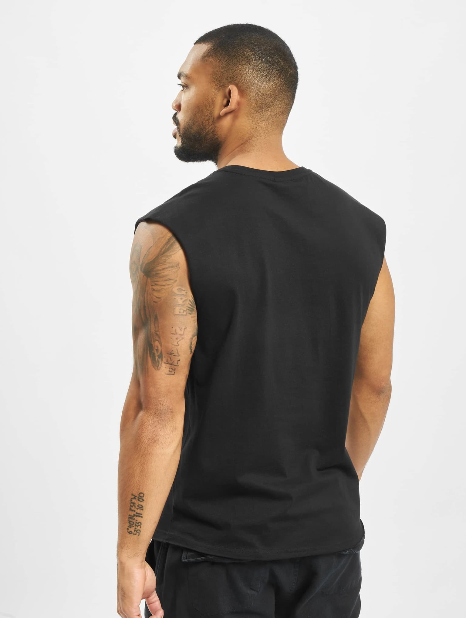 Urban Classics Open Edge Sleeveless Tee – Bild 2