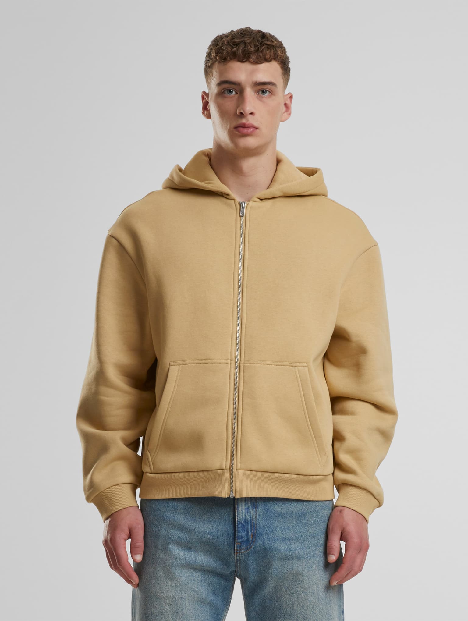 Urban Classics Fluffy Zip Hoodie – Bild 3