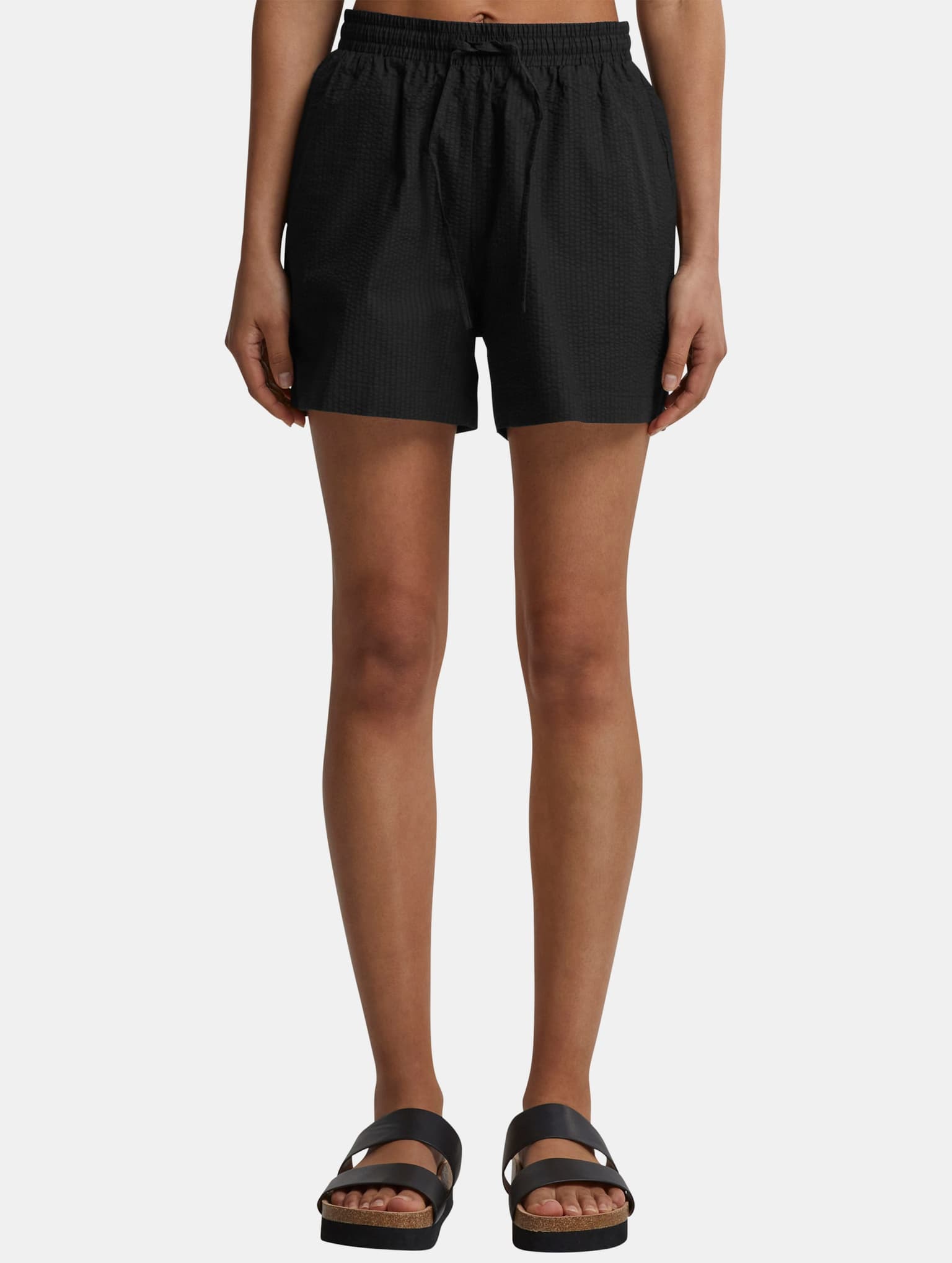 Urban Classics Ladies Seersucker Short – Bild 3