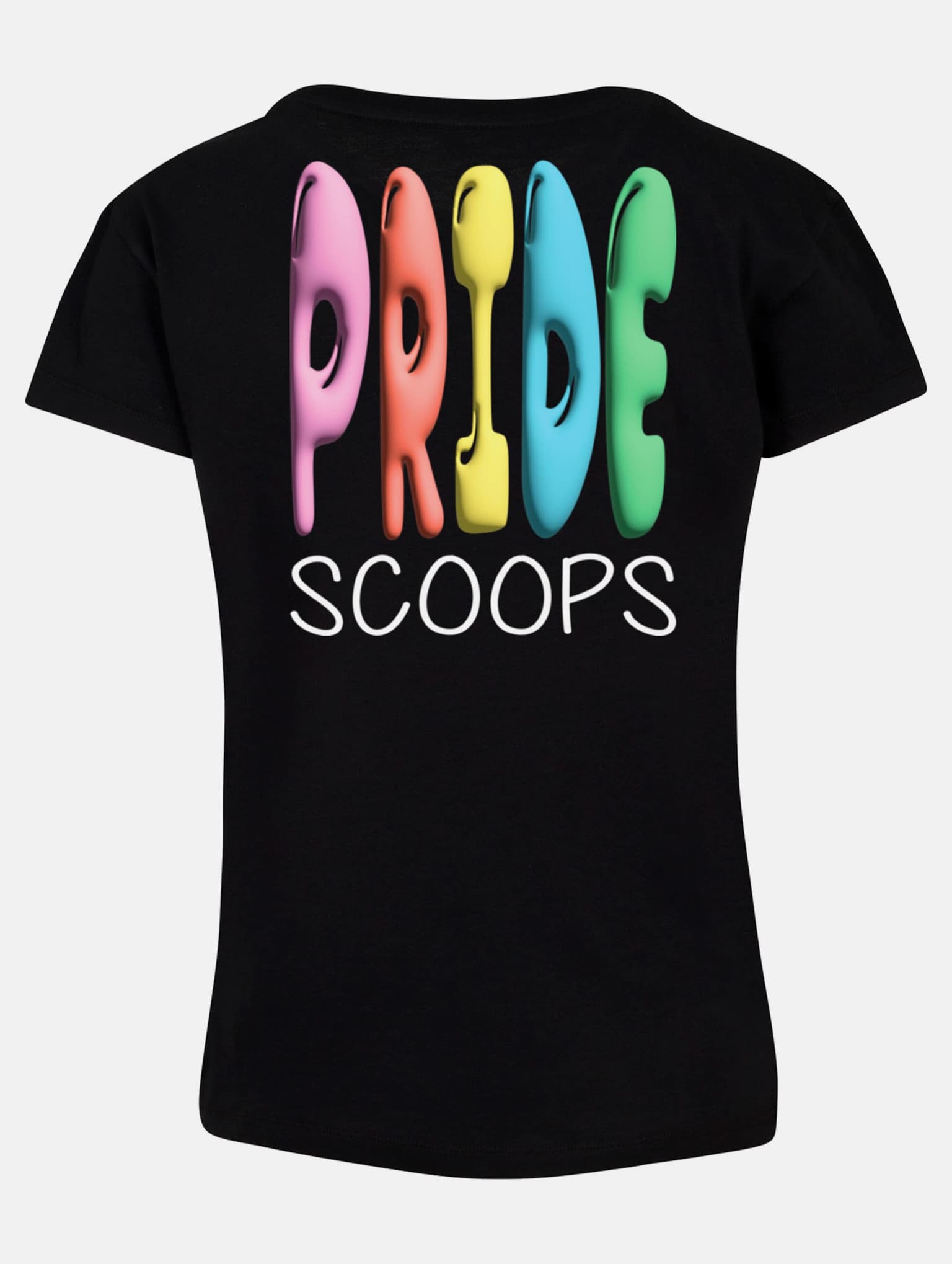 Merchcode Ladies Pride Scoops Tee – Bild 4