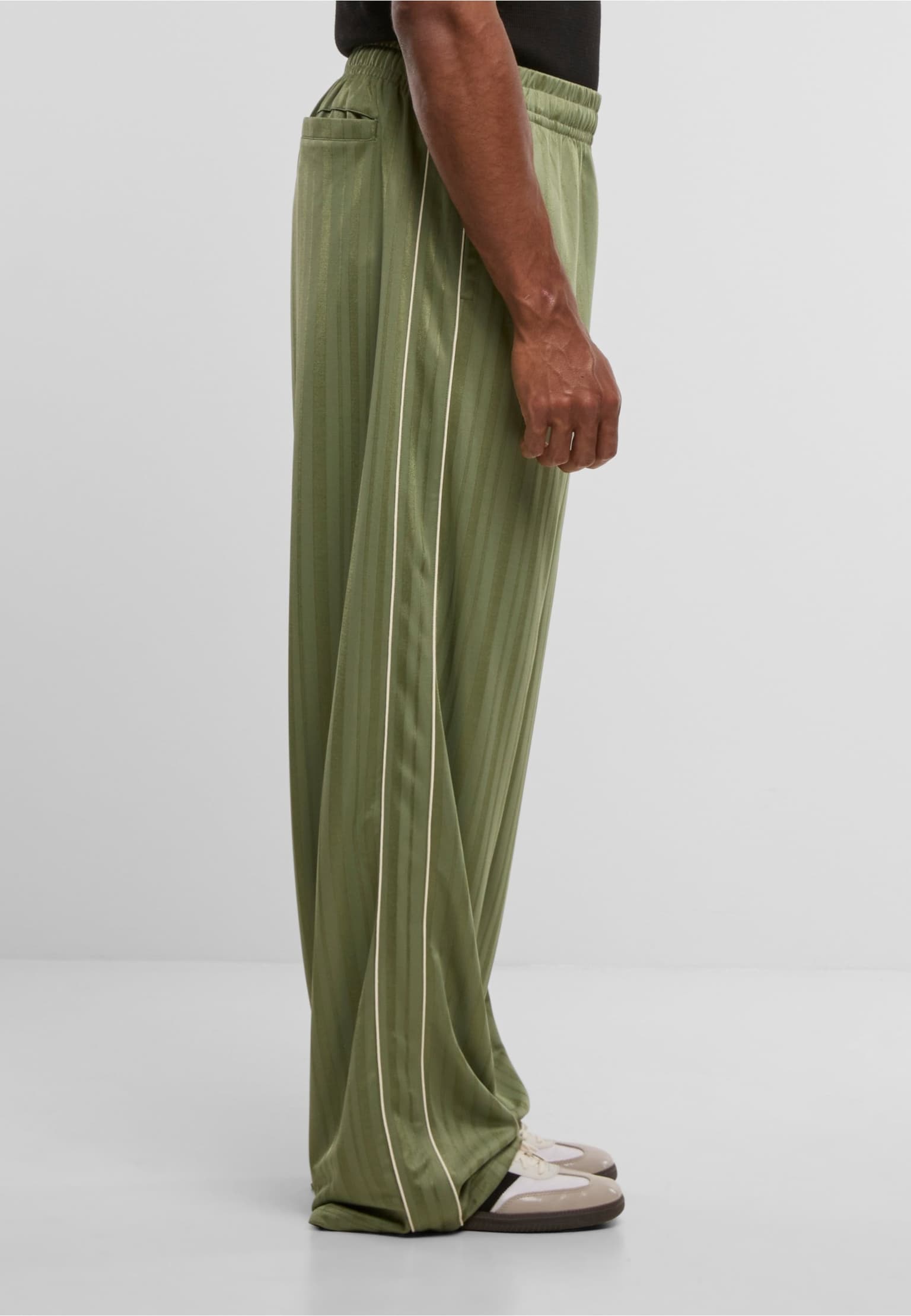 Karl Kani Signature Shadow Stripe Baggy Trackpants – Bild 4
