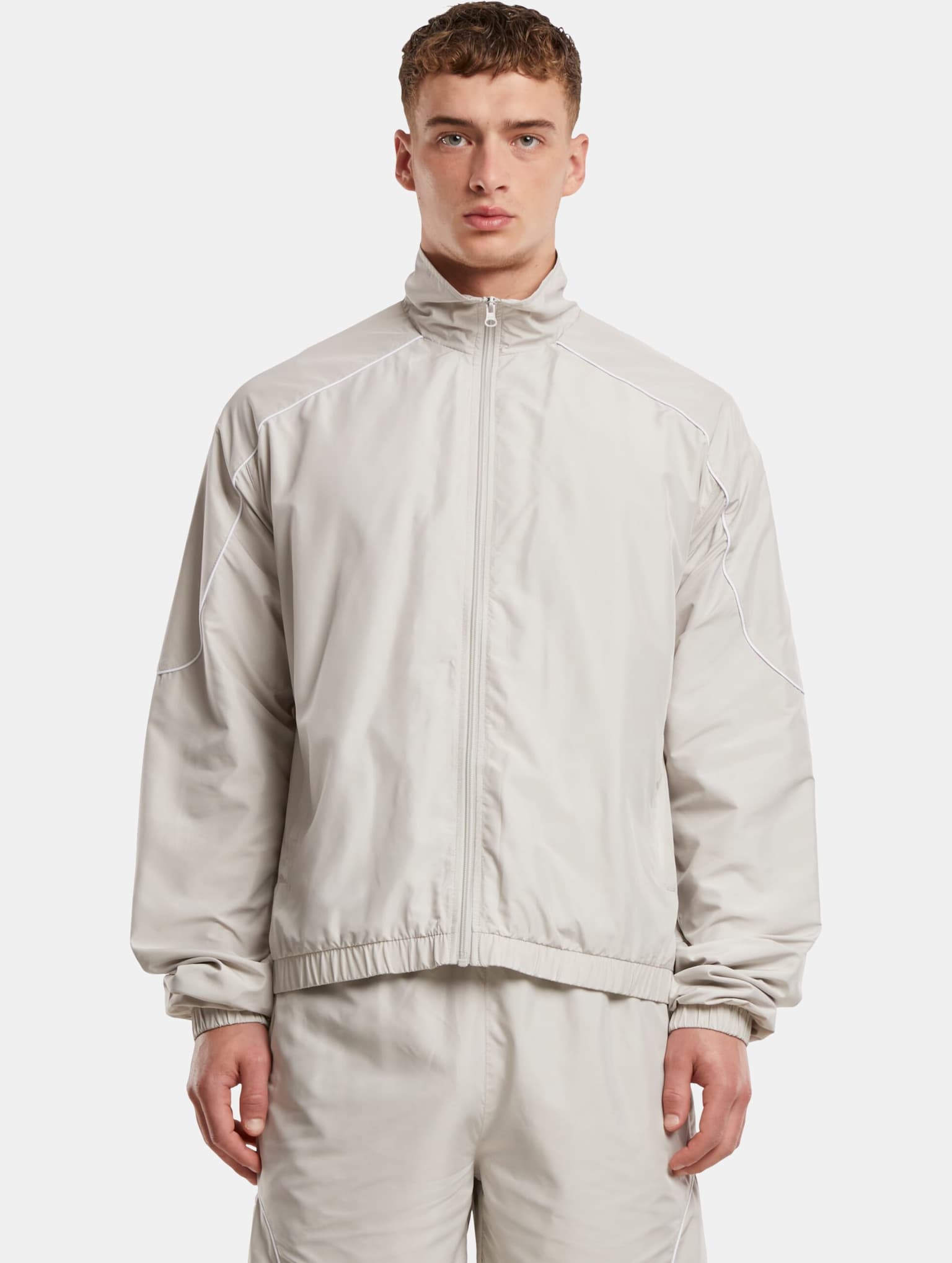 Urban Classics Piped Panel Trackjacket – Bild 3