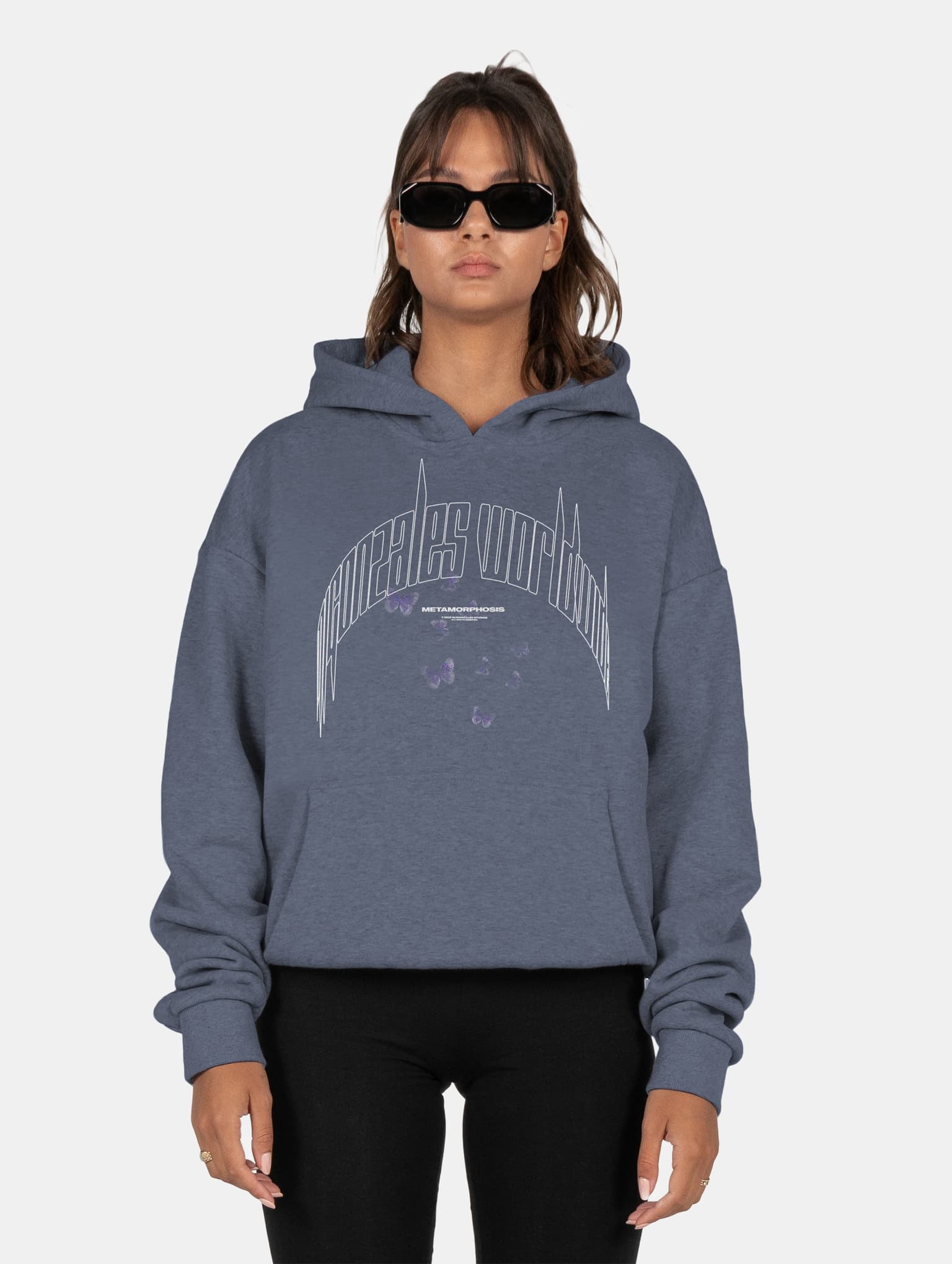 MJ Gonzales Ladies METAMORPHOSE V.3 Heavy Oversized Hoody – Bild 3