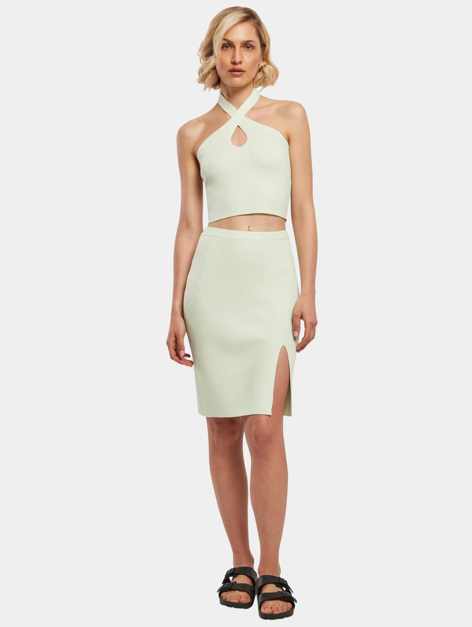 Urban Classics Ladies Rib Knit Skirt – Bild 4