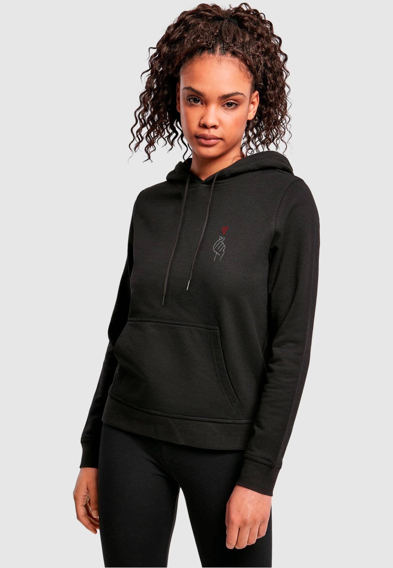 Merchcode Ladies K Heart Basic Hoody