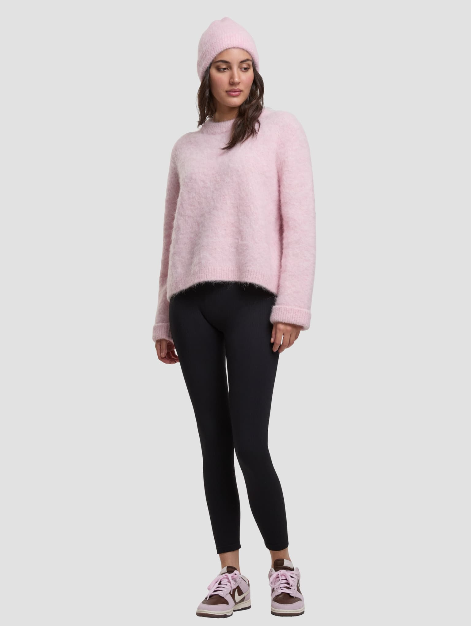 AMN-244-SW-24080449-132 AIMN Alpaca Knit Sweater – Bild 4
