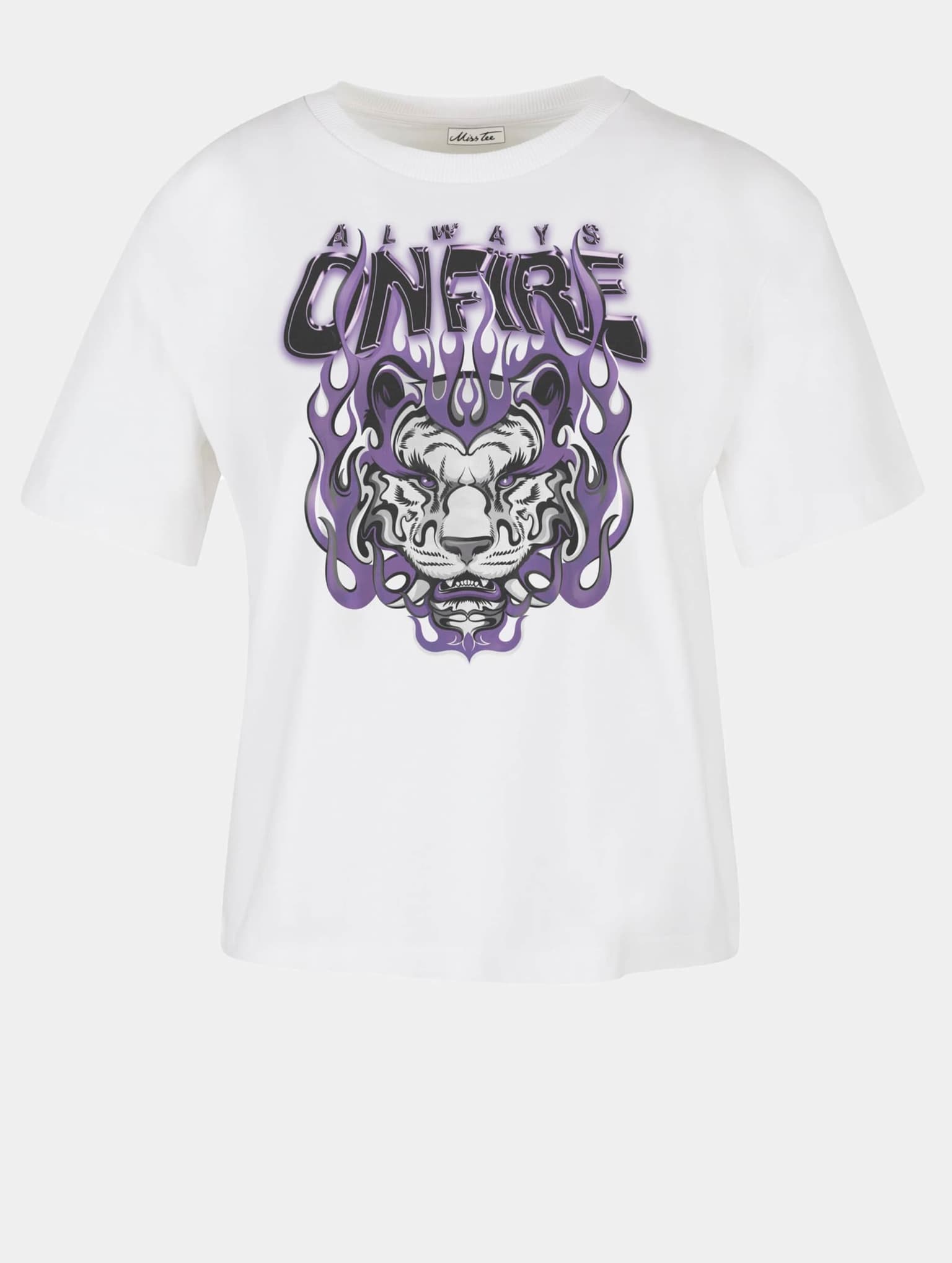 Miss Tee Always On Fire T-Shirt – Bild 3