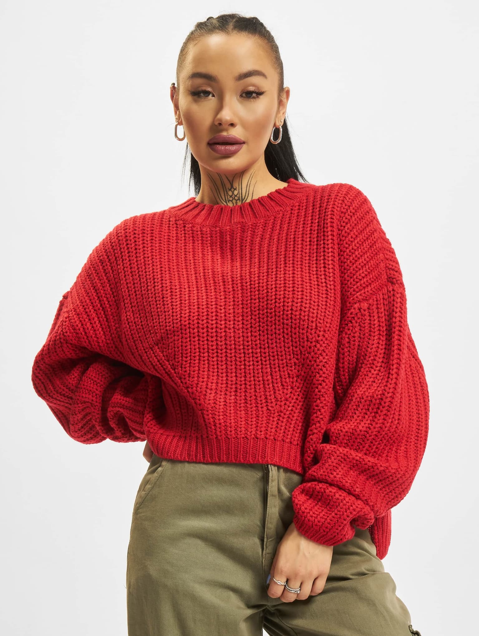 Urban Classics Ladies Wide Oversize Sweater – Bild 3