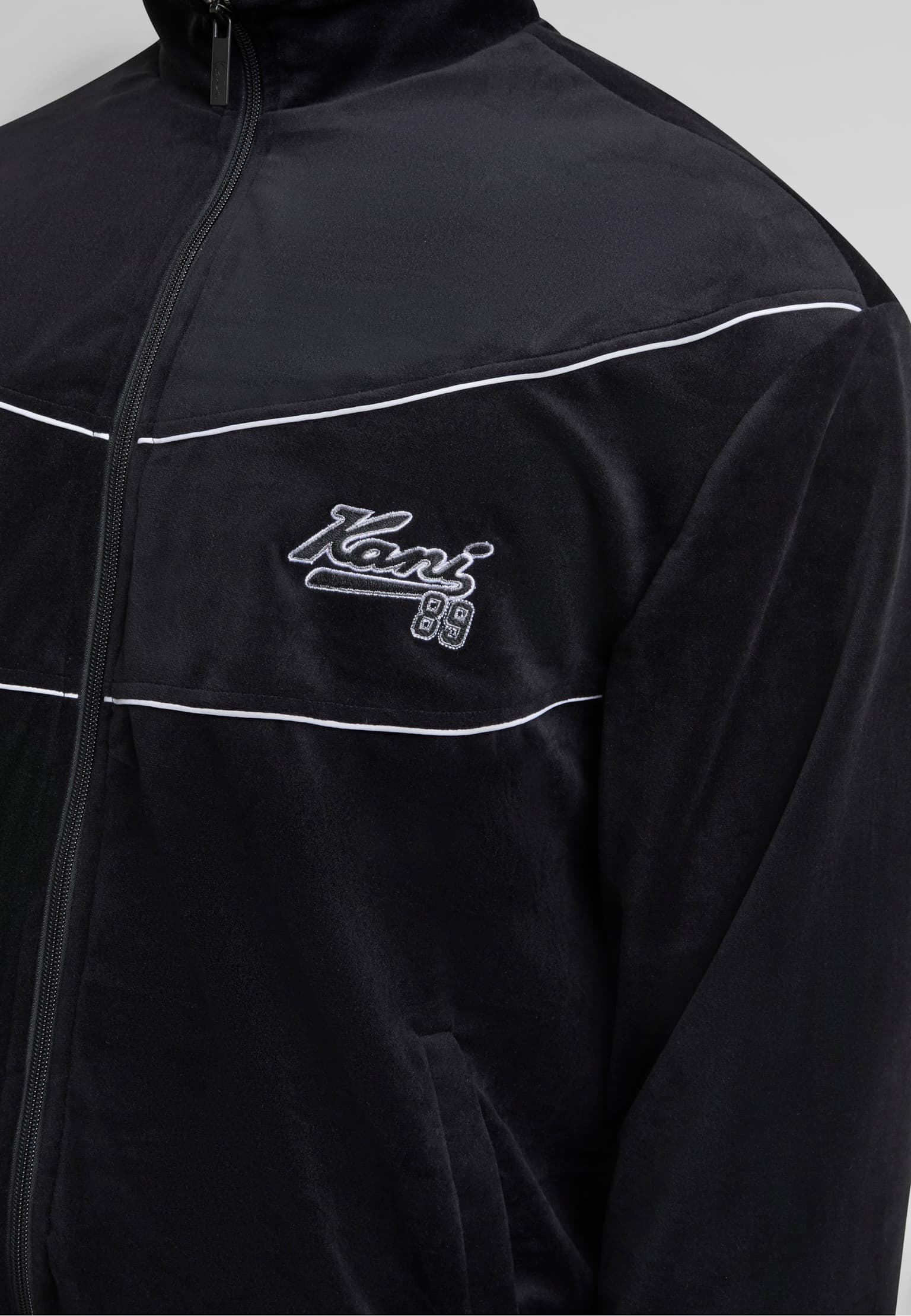 Karl Kani Varsity Velours Trackjacket – Bild 3