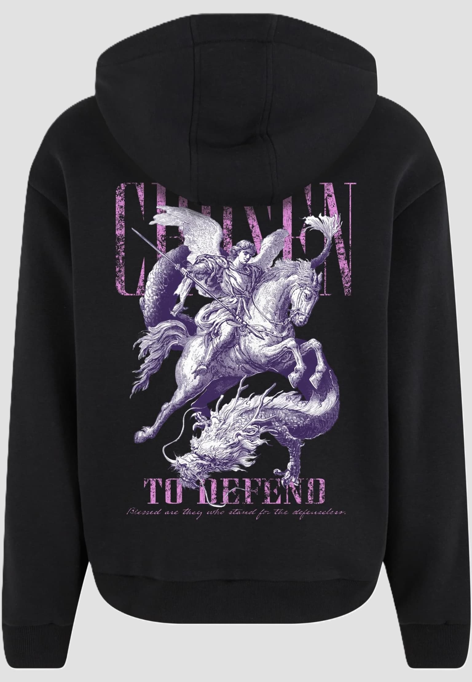 Mister Tee Chosen To Defend Fluffy Zip Hoody – Bild 4