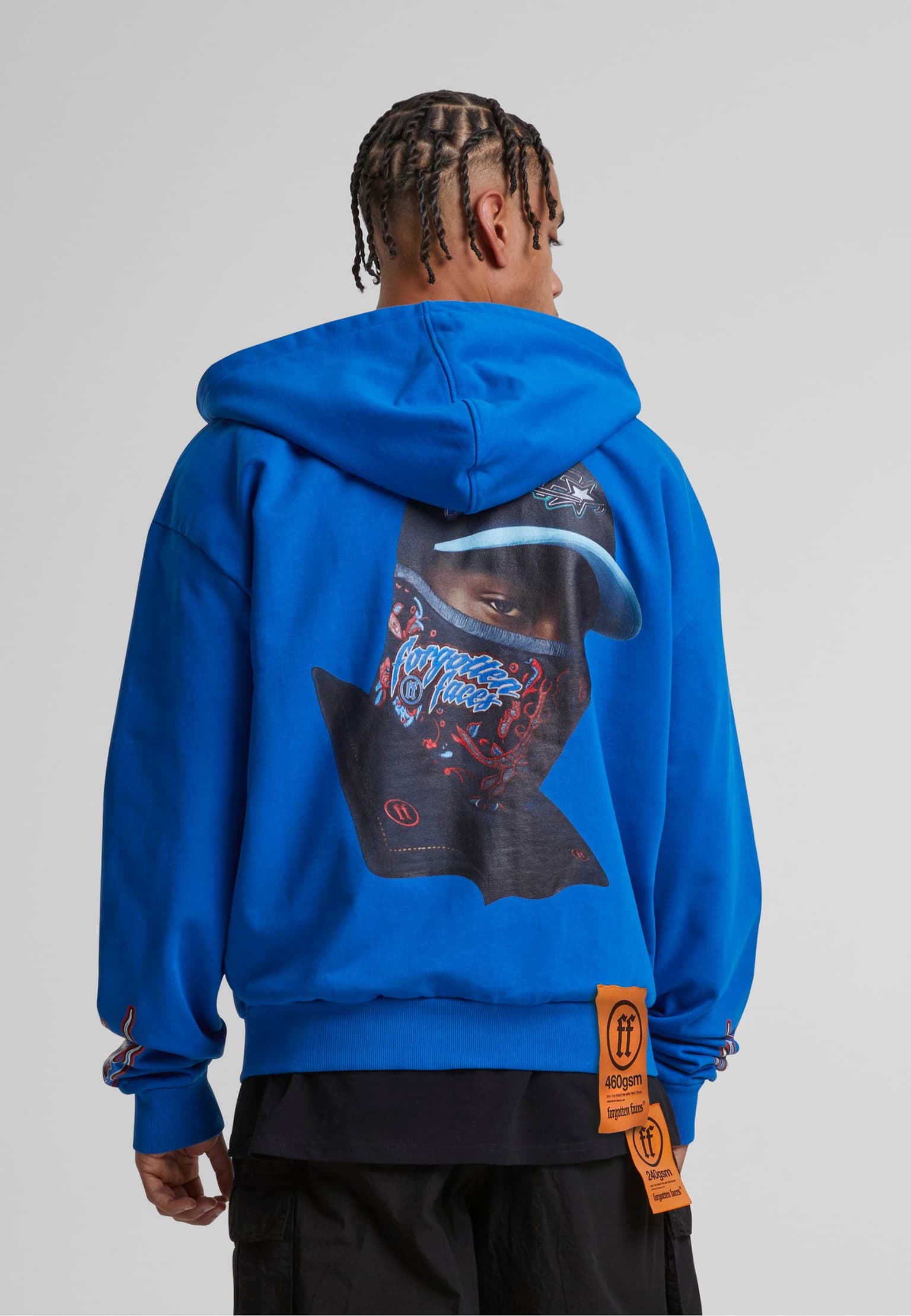 Forgotten Faces Hooded Guy Oversize Zip Hoody – Bild 2