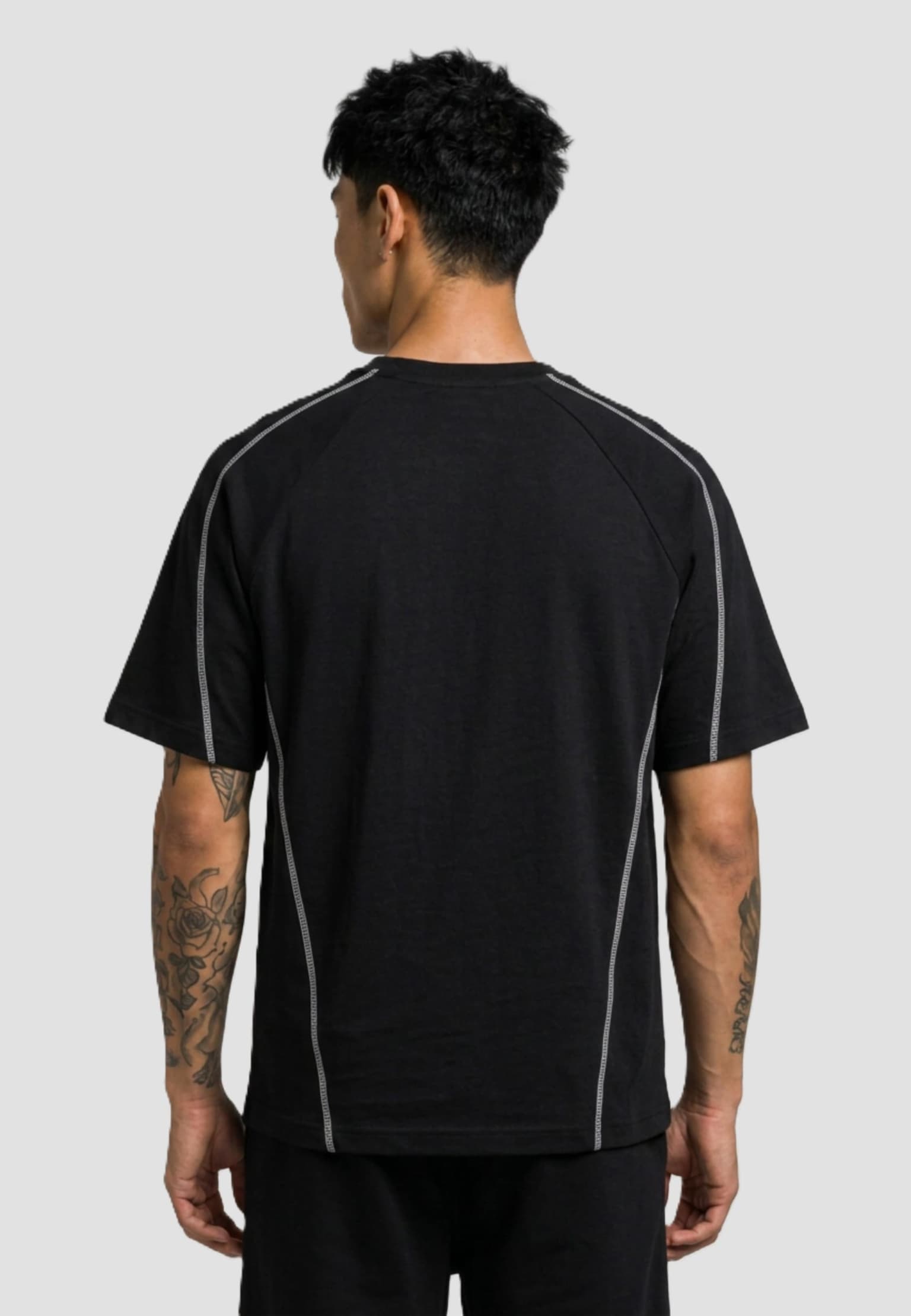 Urban Classics Contrast Seam Peached Heavy Tee – Bild 2