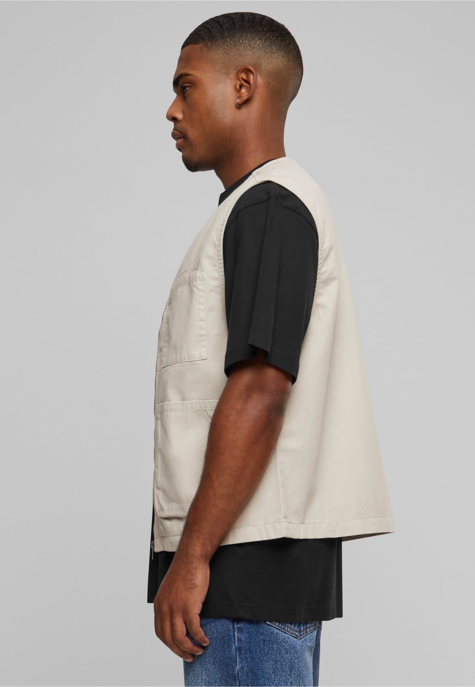 Urban Classics Essentials Cotton Vest – Bild 3