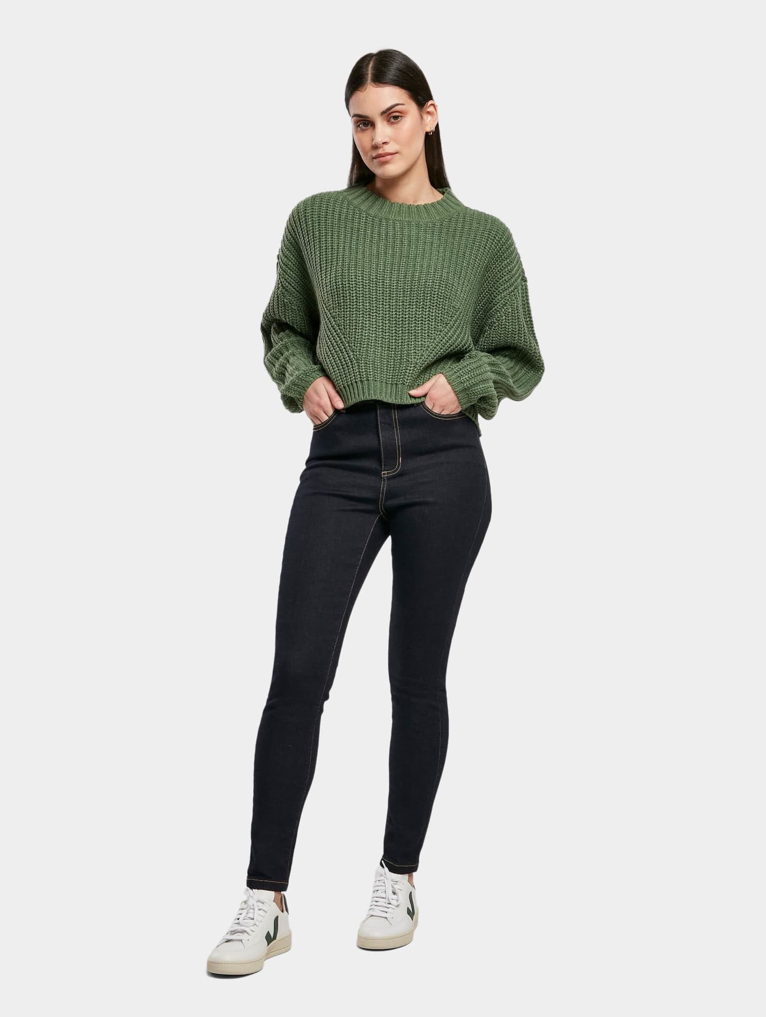 Urban Classics Ladies Wide Oversize Sweater – Bild 4