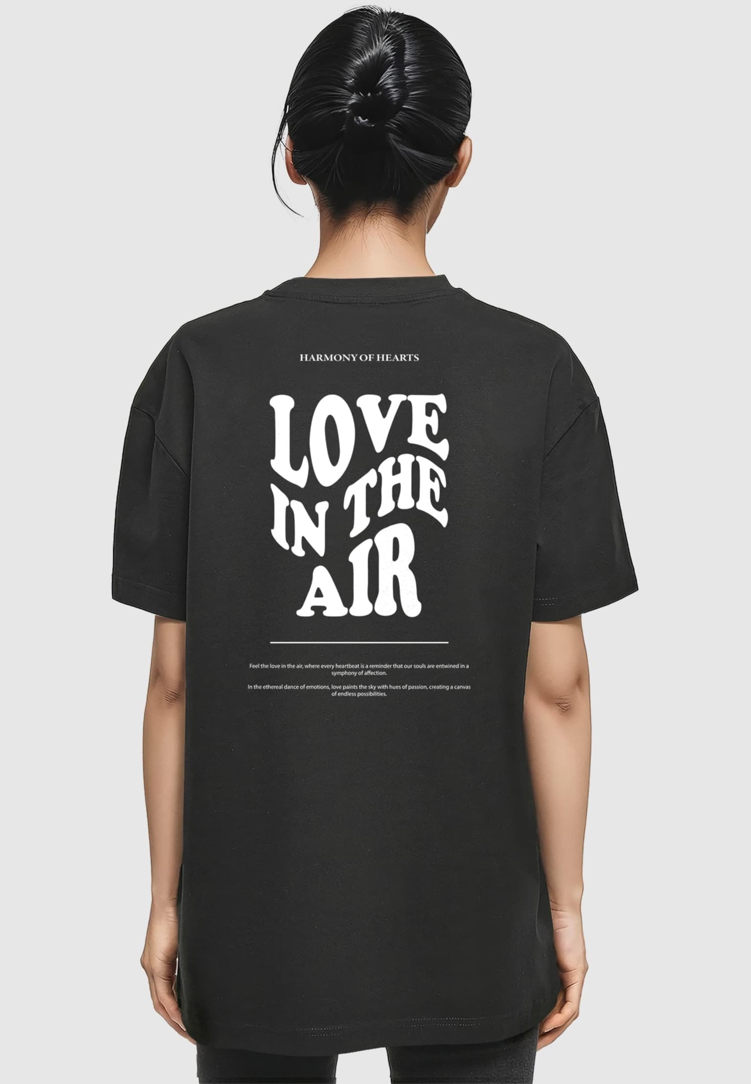 Merchcode Ladies Love In The Air Oversized Boyfriend Tee