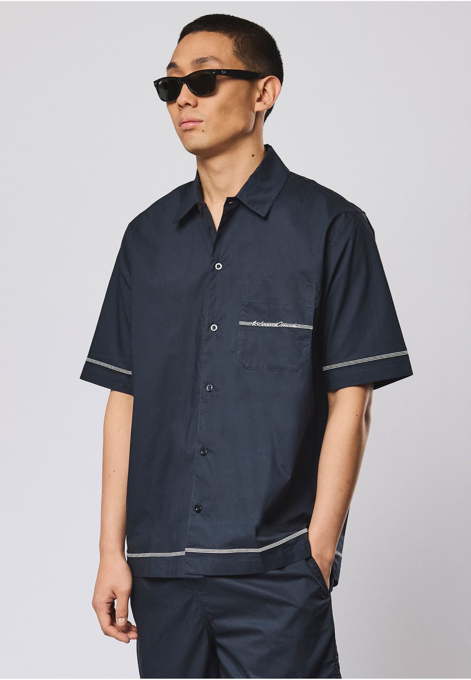 Weekend Offender SENIA SHIRT SCRIPT EMB
