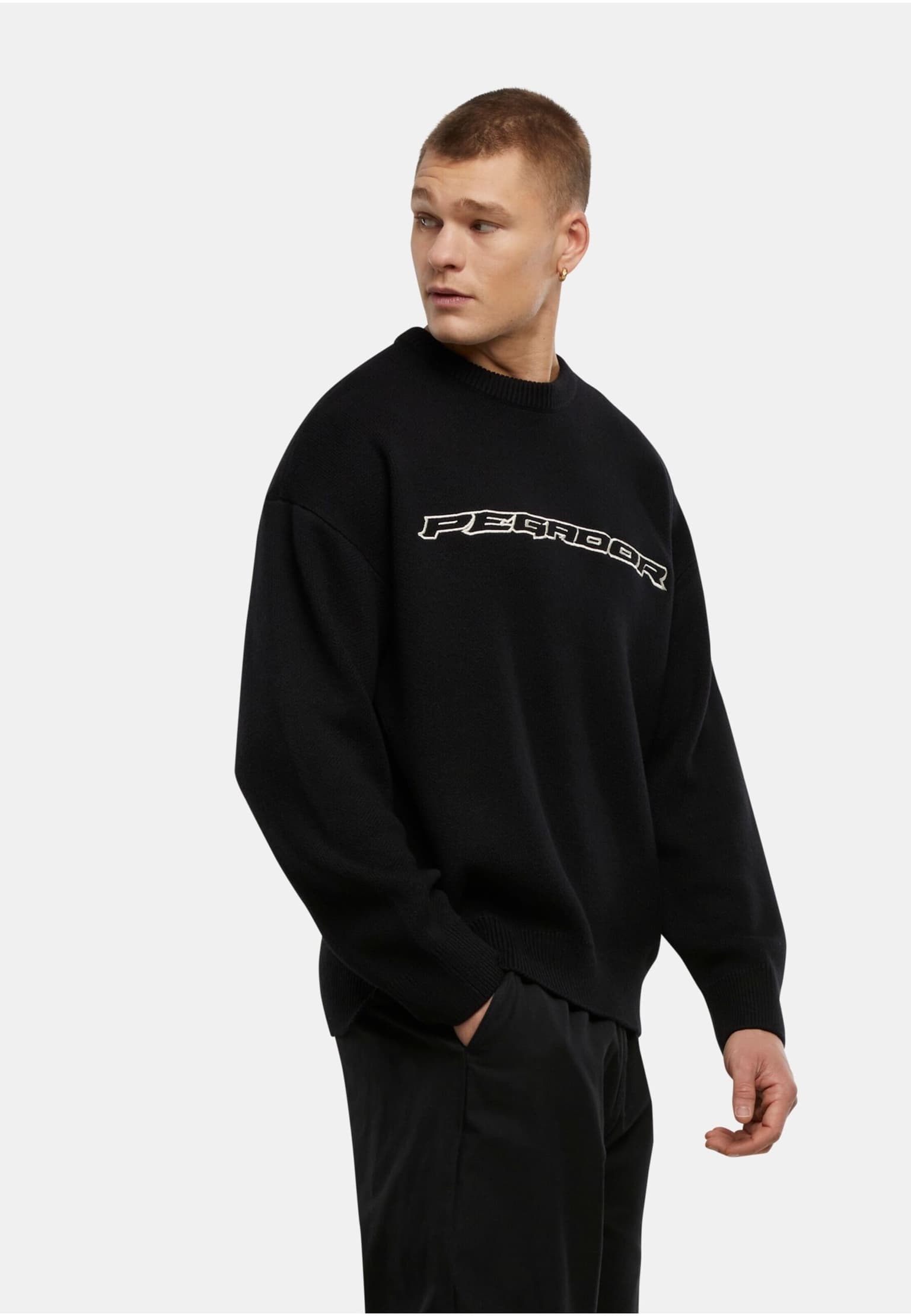 PEGADOR LENOX OVERSIZED KNIT SWEATER